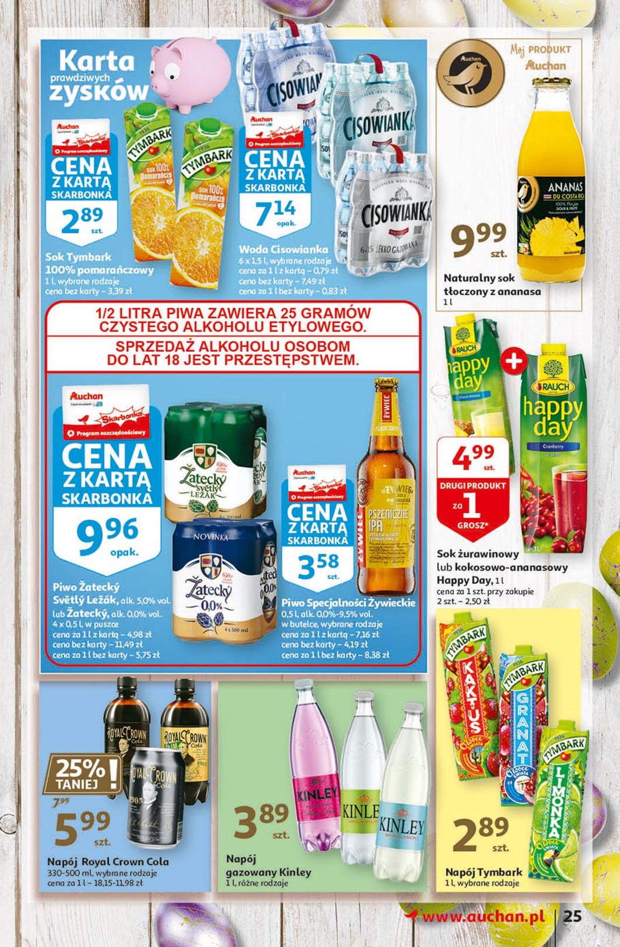 Gazetka promocyjna Auchan Wielkanoc 2021! - 25.03-03.04.2021 (Strona 25)