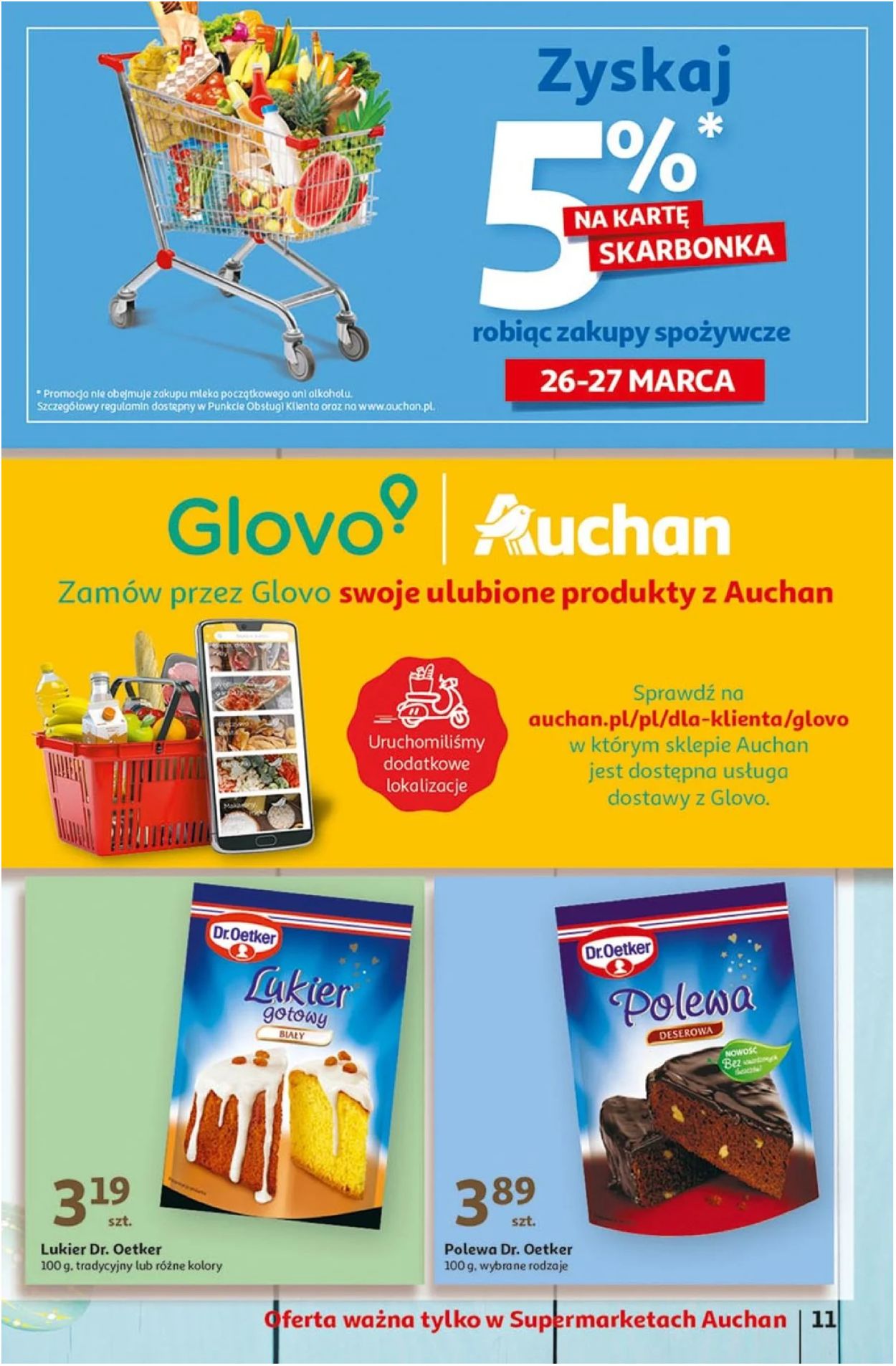 Gazetka promocyjna Auchan Wielkanoc 2021! - 25.03-03.04.2021 (Strona 11)
