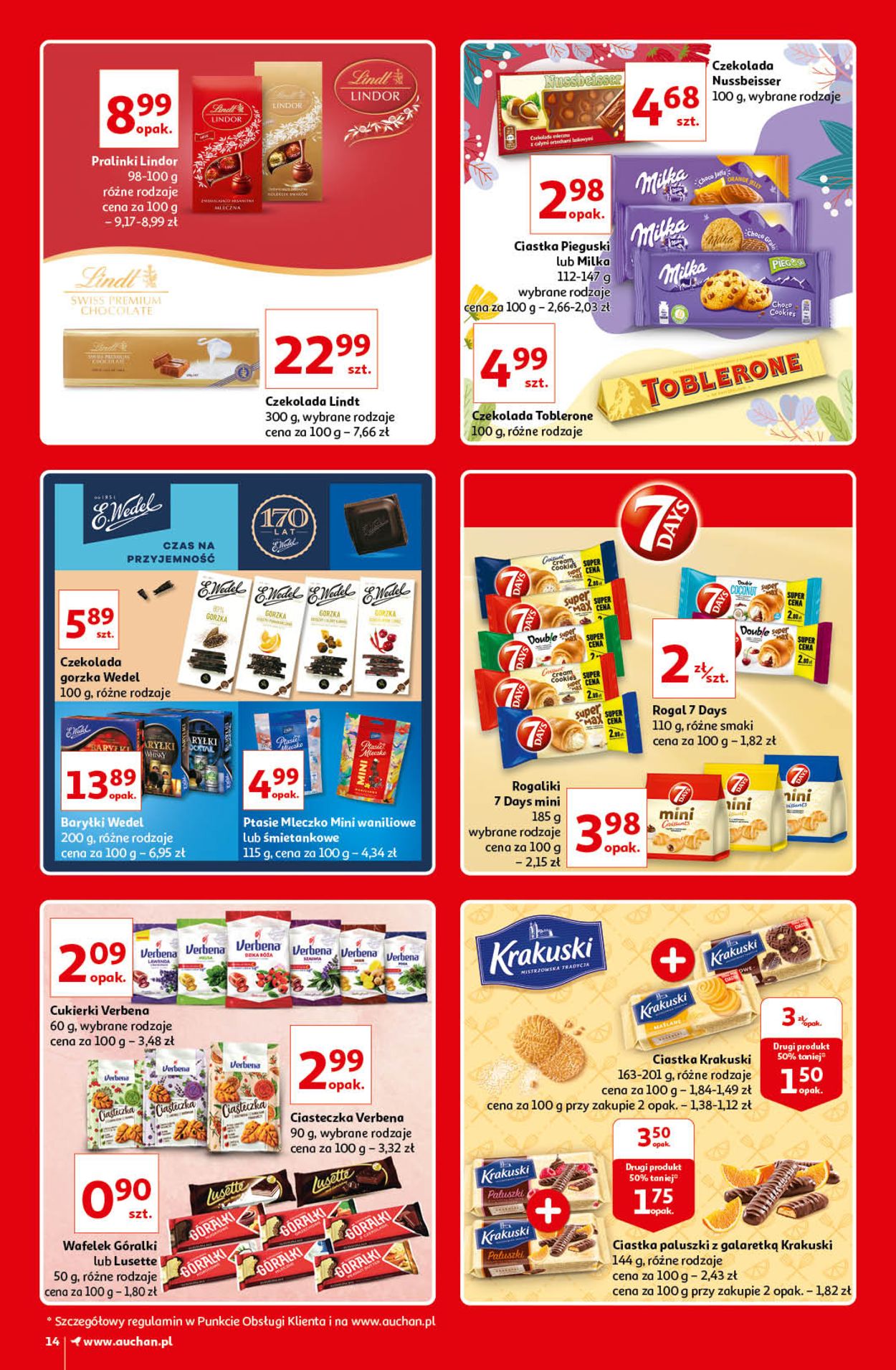 Gazetka promocyjna Auchan Kultowe marki Hipermarkety - 08.04-14.04.2021 (Strona 14)