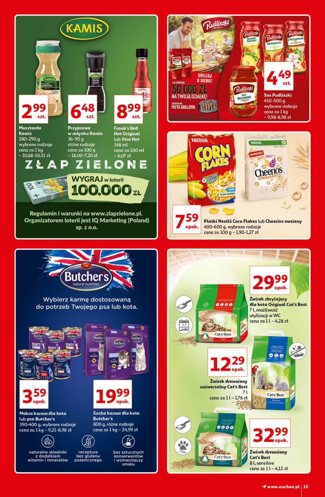 Gazetka promocyjna Auchan Kultowe marki Hipermarkety - 08.04-14.04.2021 (Strona 15)