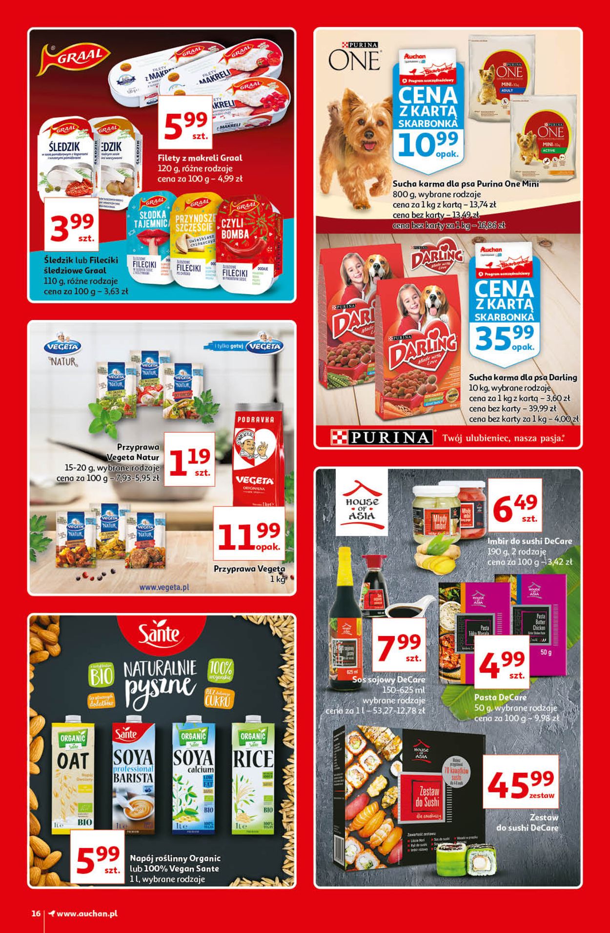 Gazetka promocyjna Auchan Kultowe marki Hipermarkety - 08.04-14.04.2021 (Strona 16)