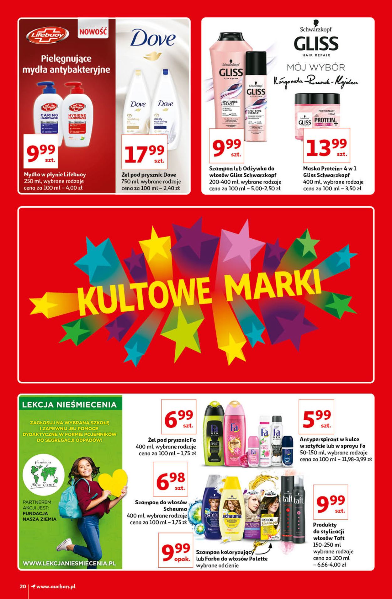 Gazetka promocyjna Auchan Kultowe marki Hipermarkety - 08.04-14.04.2021 (Strona 20)
