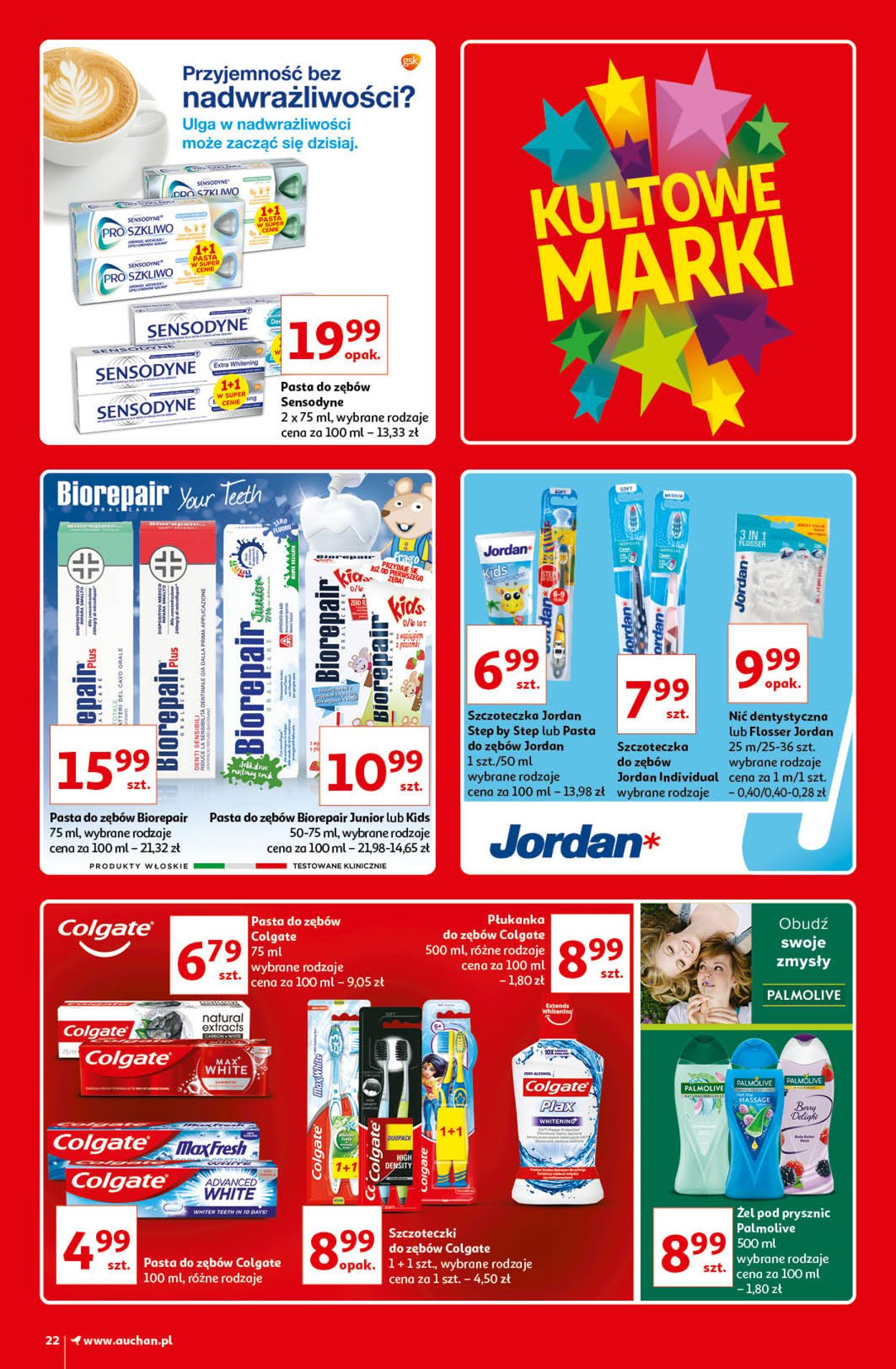 Gazetka promocyjna Auchan Kultowe marki Hipermarkety - 08.04-14.04.2021 (Strona 22)