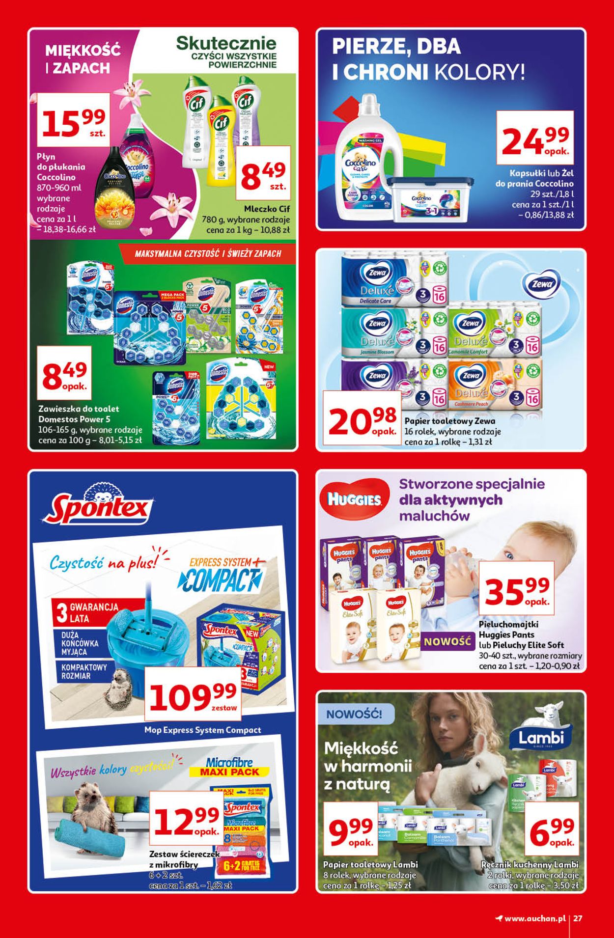 Gazetka promocyjna Auchan Kultowe marki Hipermarkety - 08.04-14.04.2021 (Strona 27)