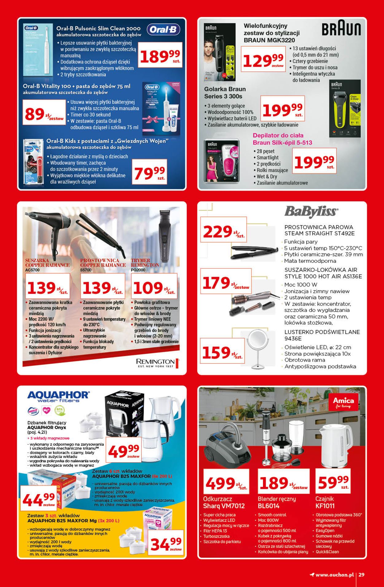 Gazetka promocyjna Auchan Kultowe marki Hipermarkety - 08.04-14.04.2021 (Strona 29)