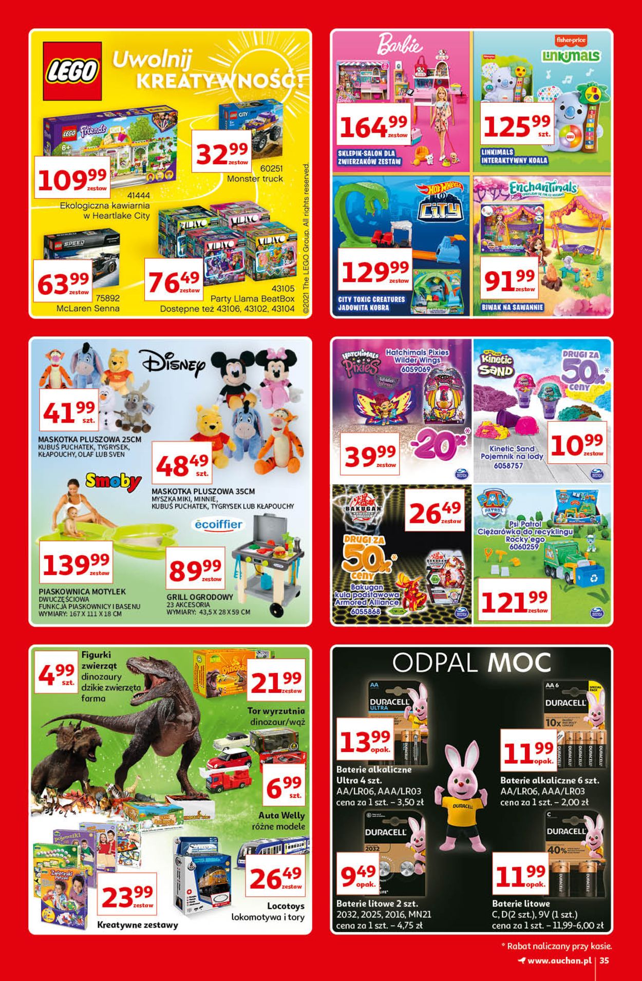Gazetka promocyjna Auchan Kultowe marki Hipermarkety - 08.04-14.04.2021 (Strona 35)
