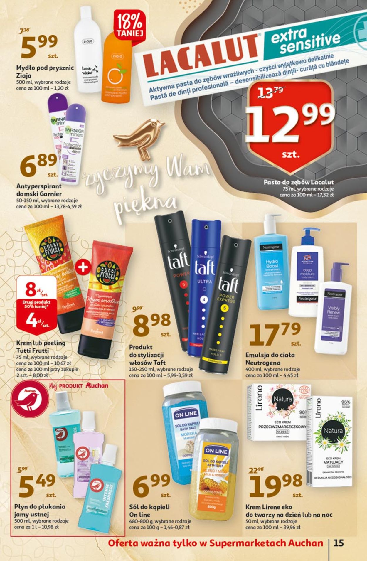 Gazetka promocyjna Auchan 25 Urodziny Supermarkety - 22.04-28.04.2021 (Strona 15)