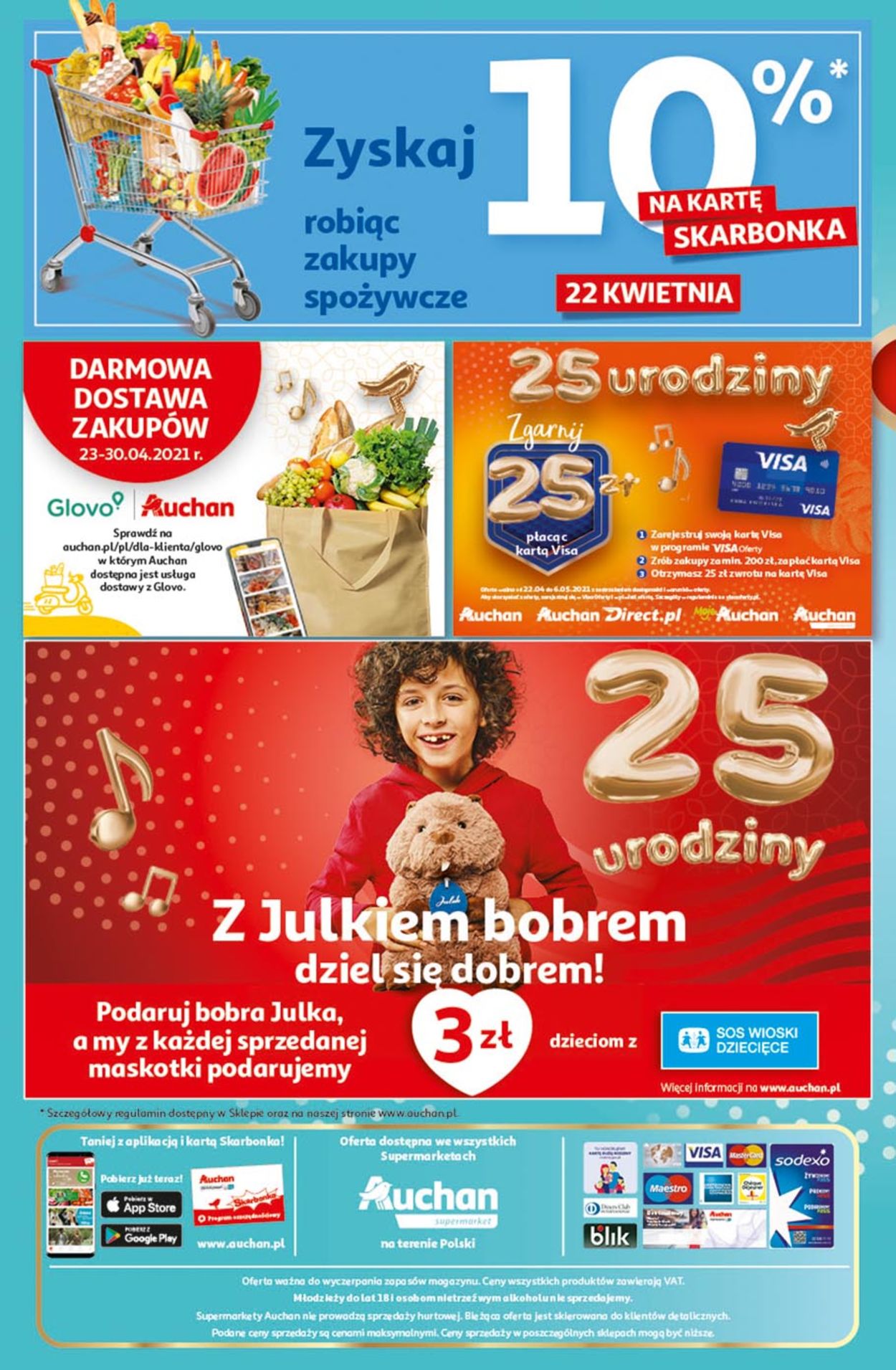 Gazetka promocyjna Auchan 25 Urodziny Supermarkety - 22.04-28.04.2021 (Strona 16)