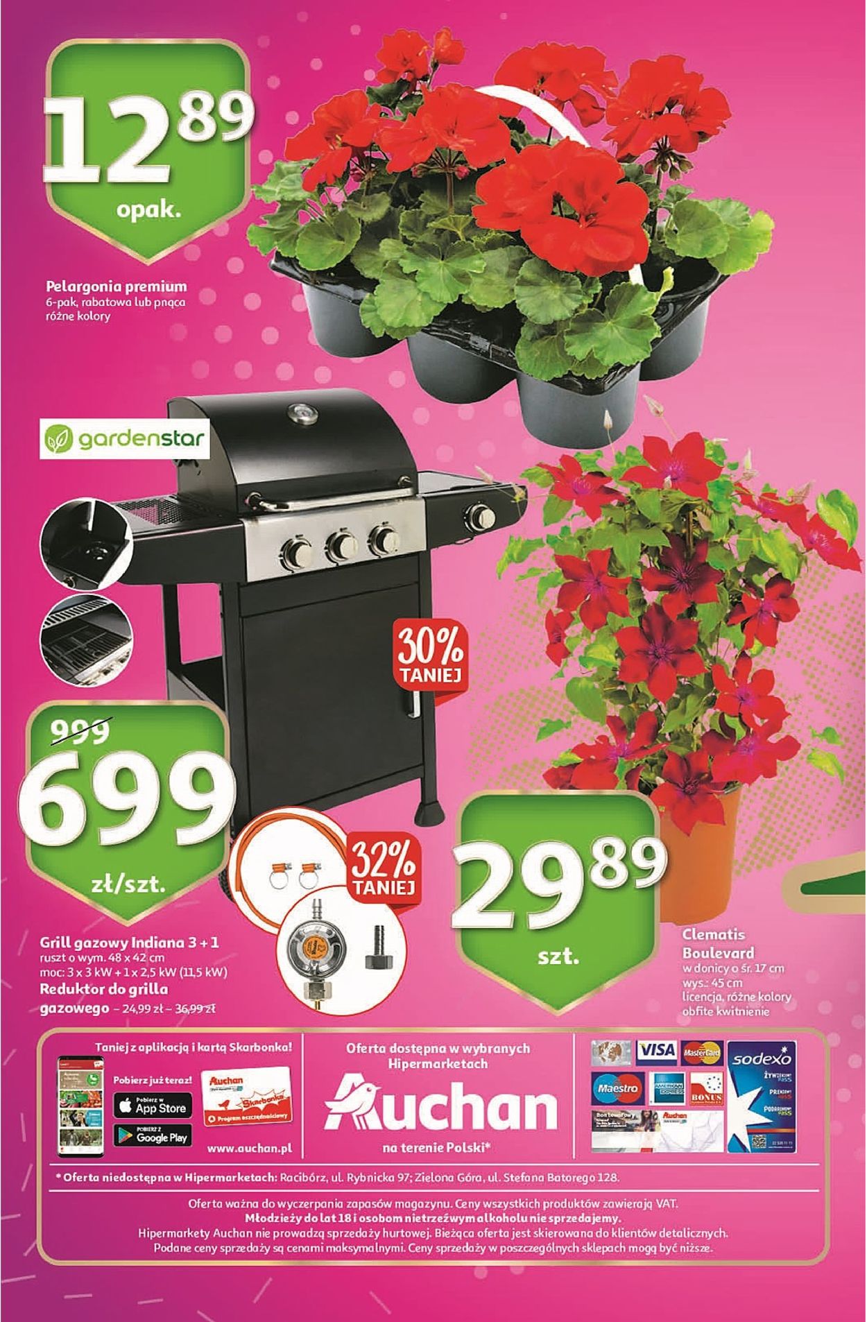 Gazetka promocyjna Auchan 25 Urodziny – Życzymy Wszystkiego Kwitnącego - 22.04-04.05.2021 (Strona 20)