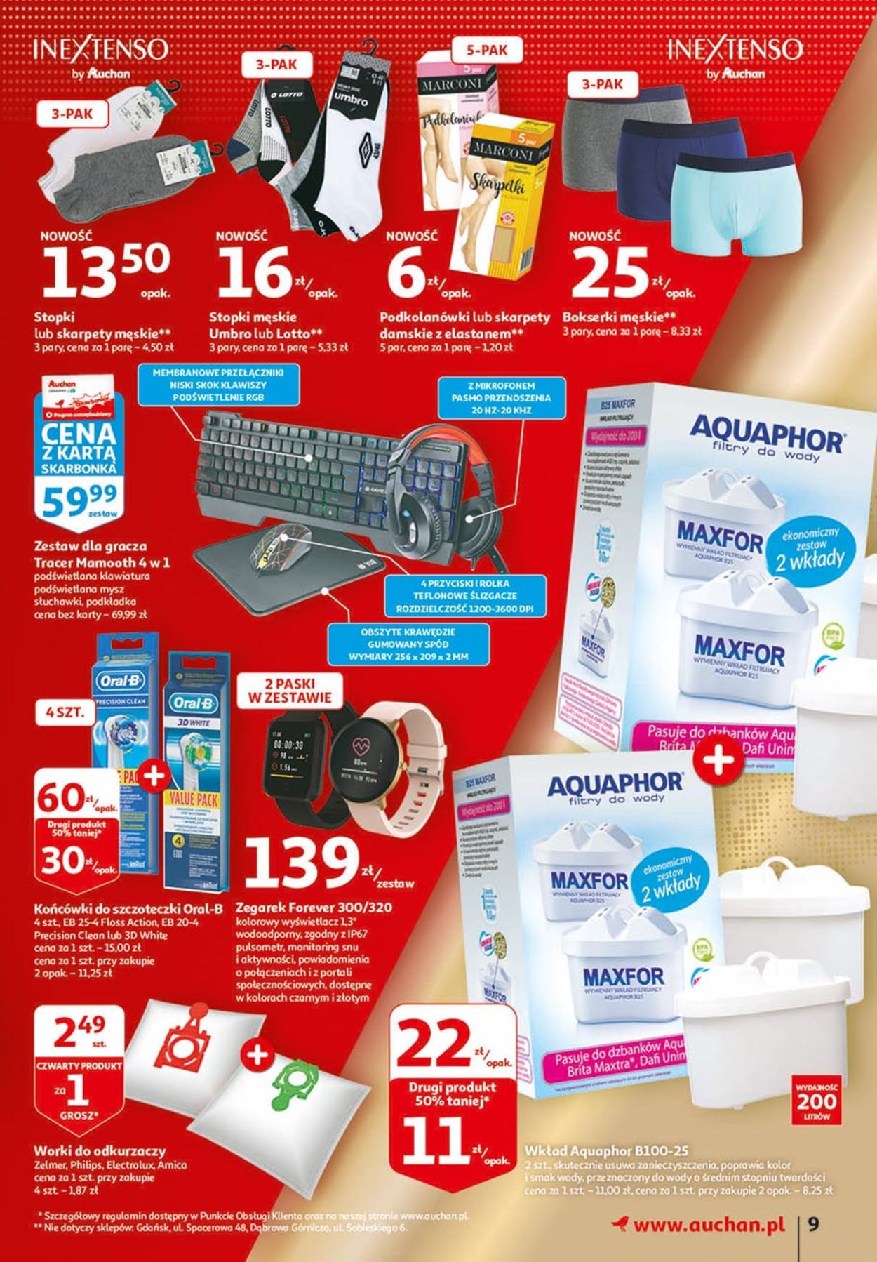 Gazetka promocyjna Auchan 25 urodziny Hipermarkety - 22.04-28.04.2021 (Strona 9)