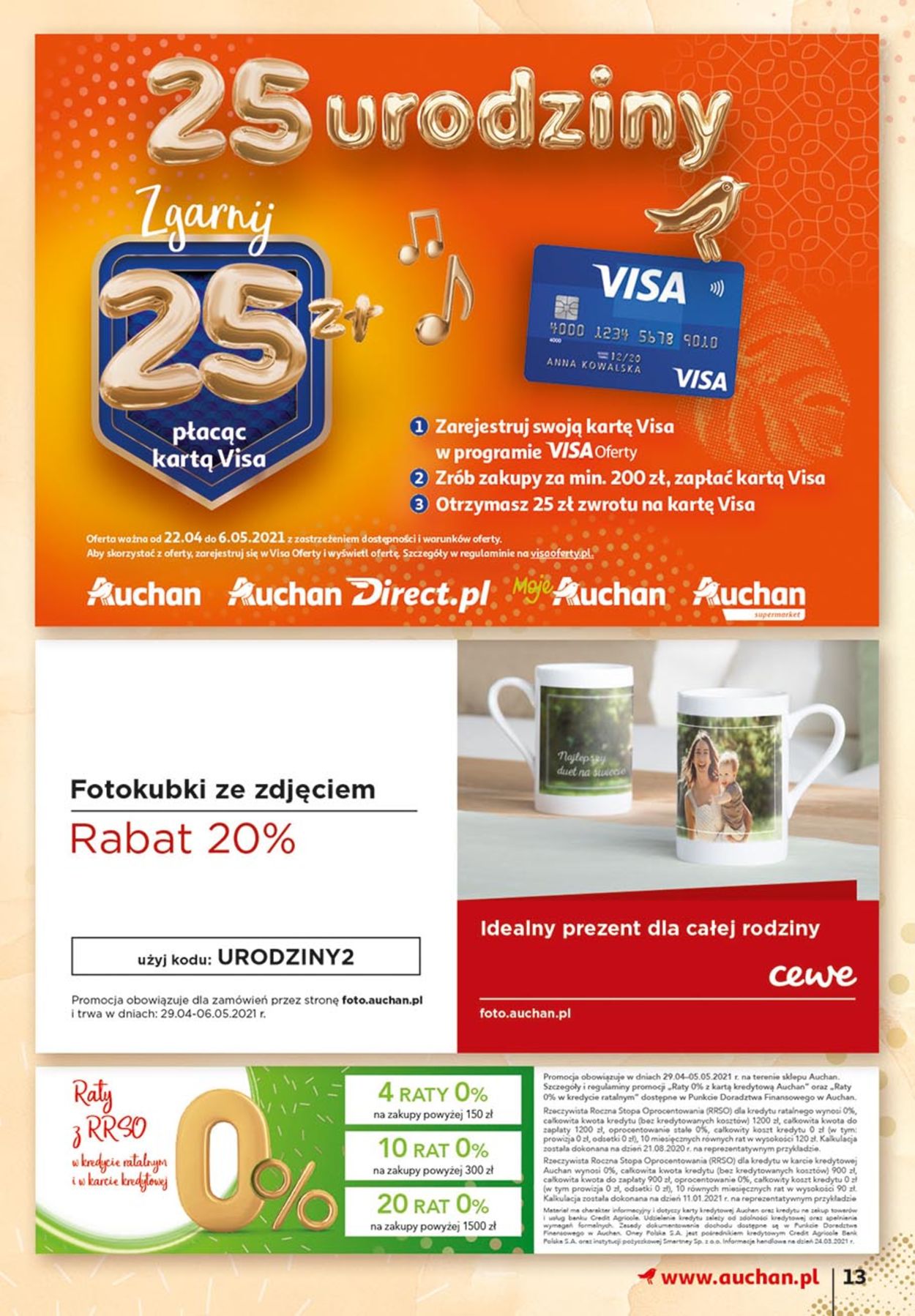 Gazetka promocyjna Auchan - 29.04-05.05.2021 (Strona 13)