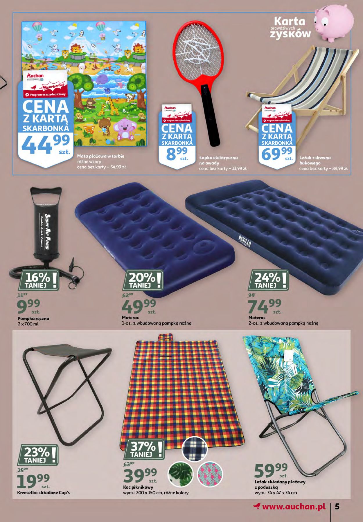 Gazetka promocyjna Auchan Sezon na radość Hipermarkety - 20.05-26.05.2021 (Strona 5)