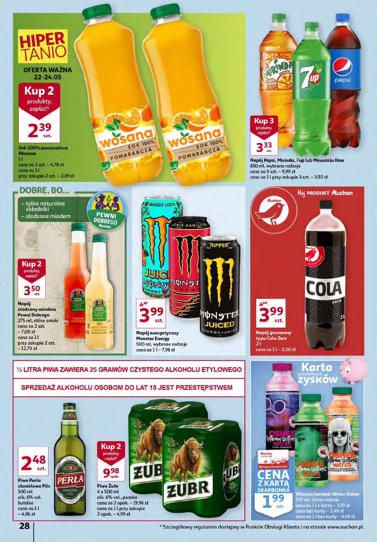 Gazetka promocyjna Auchan Sezon na radość Hipermarkety - 20.05-26.05.2021 (Strona 28)