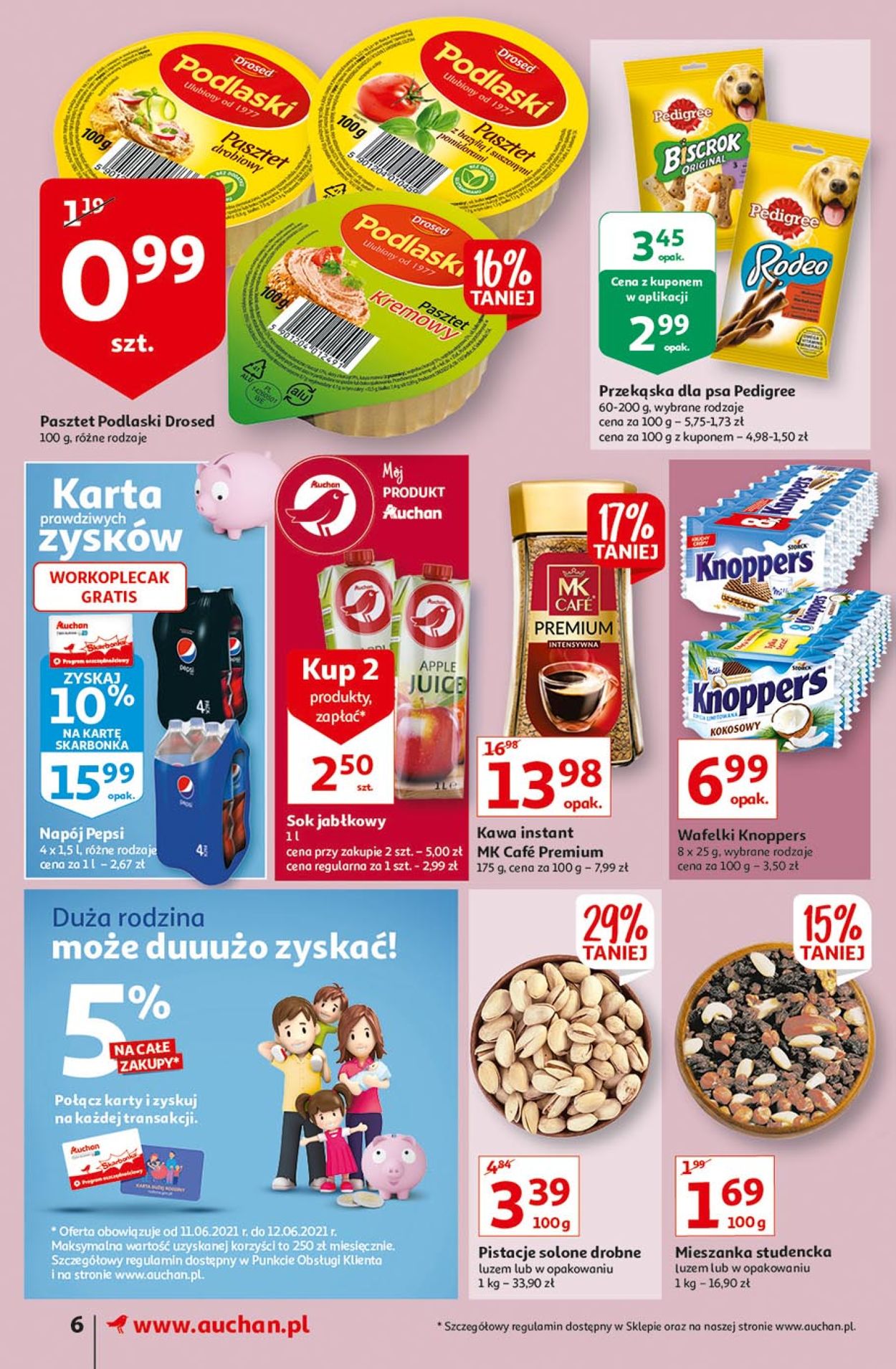 Gazetka promocyjna Auchan - 10.06-16.06.2021 (Strona 6)