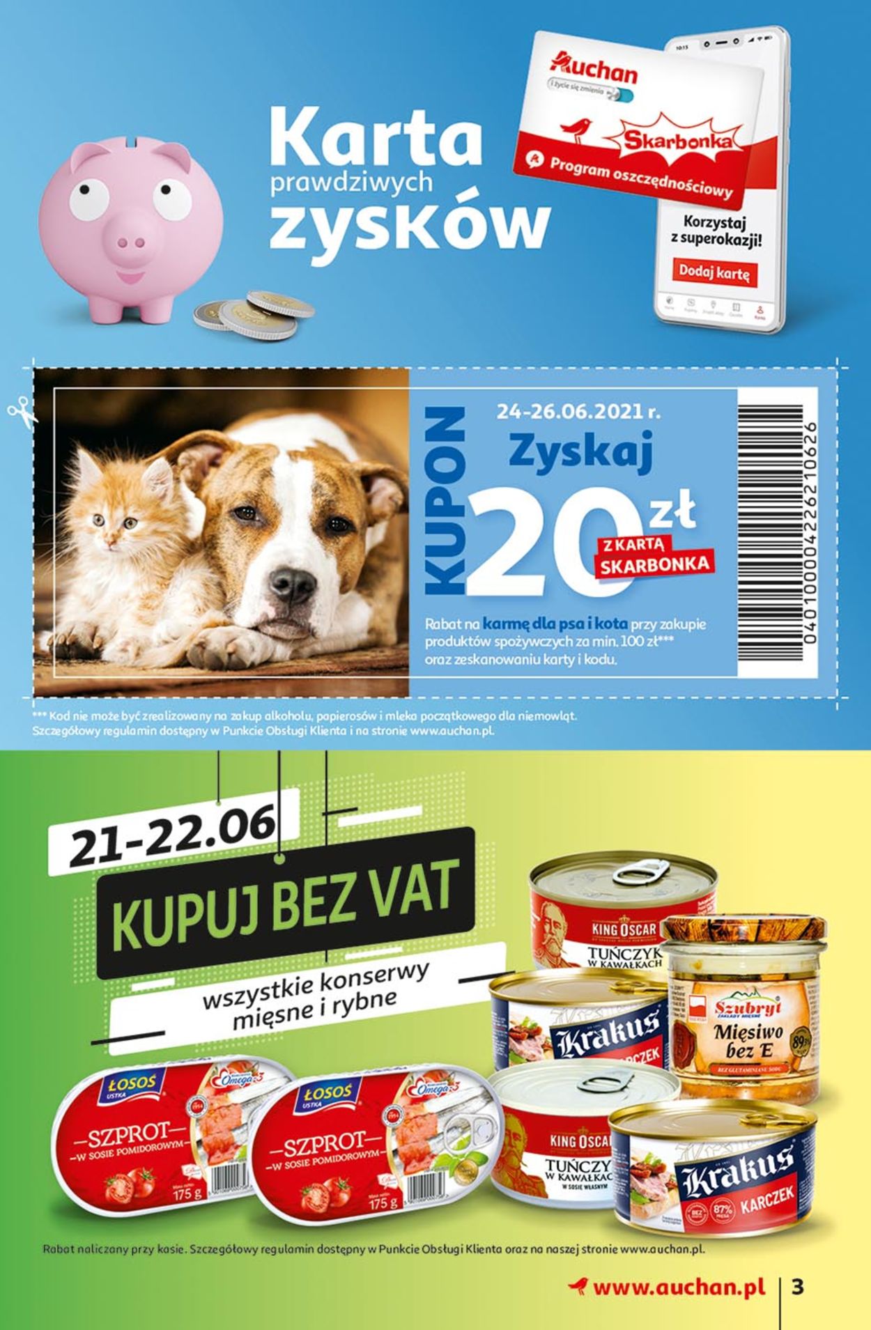 Gazetka promocyjna Auchan - 17.06-23.06.2021 (Strona 3)