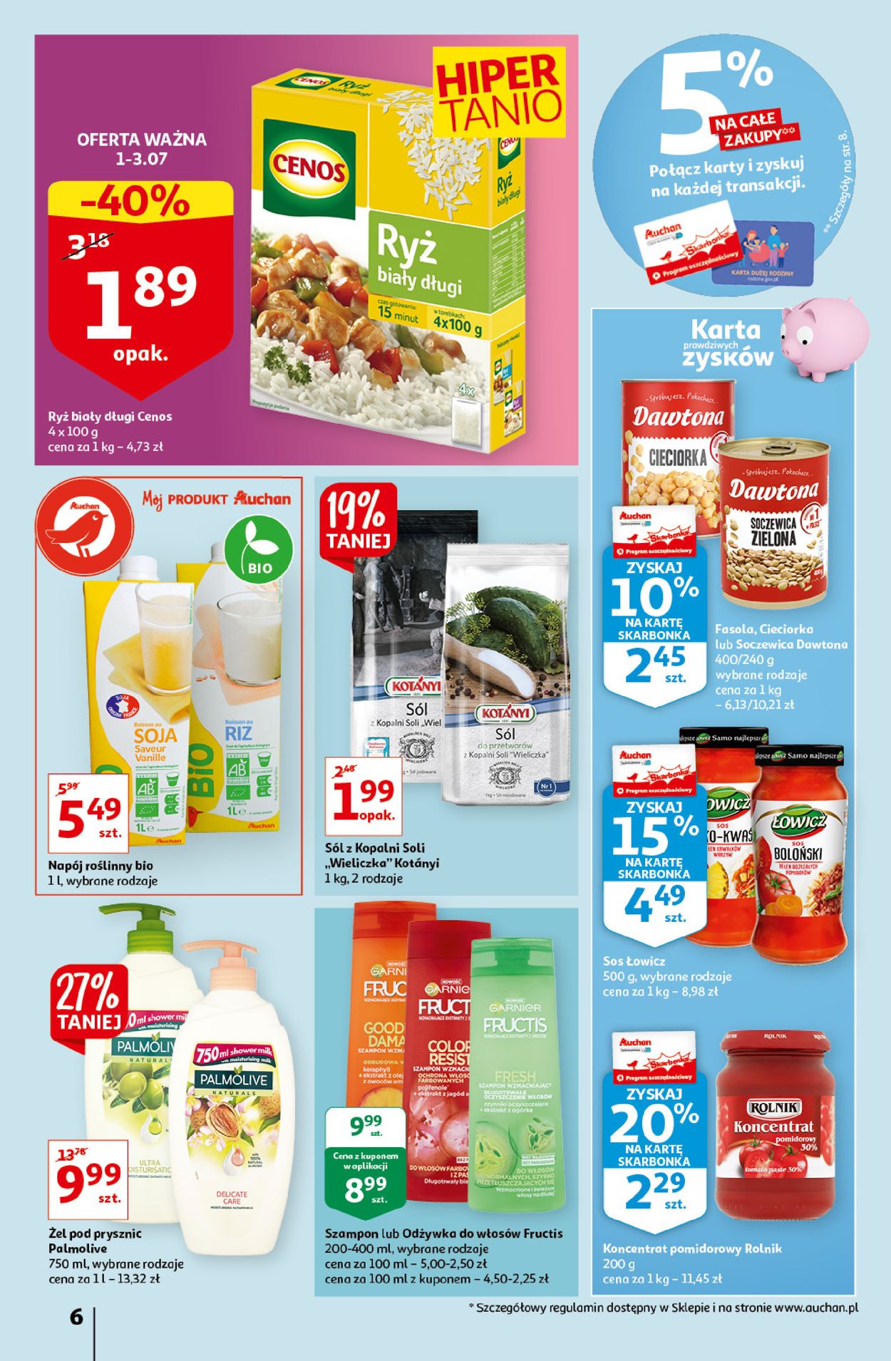 Gazetka promocyjna Auchan - 01.07-07.07.2021 (Strona 6)