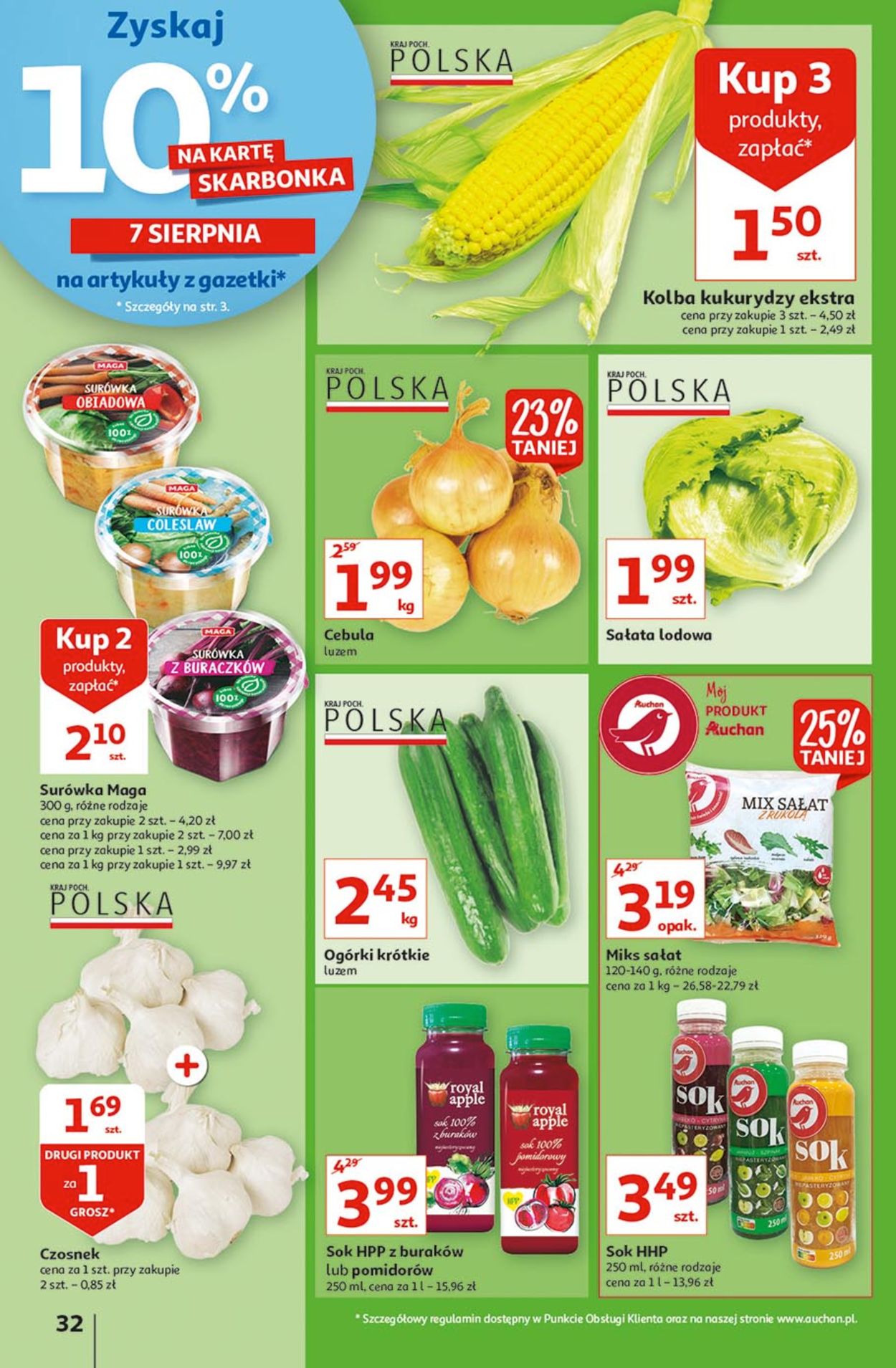 Gazetka promocyjna Auchan - 05.08-11.08.2021 (Strona 32)