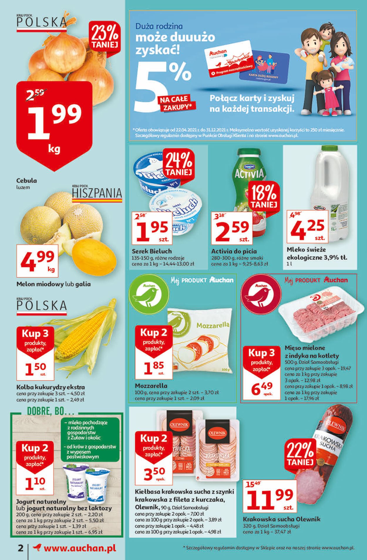 Gazetka promocyjna Auchan - 05.08-11.08.2021 (Strona 2)