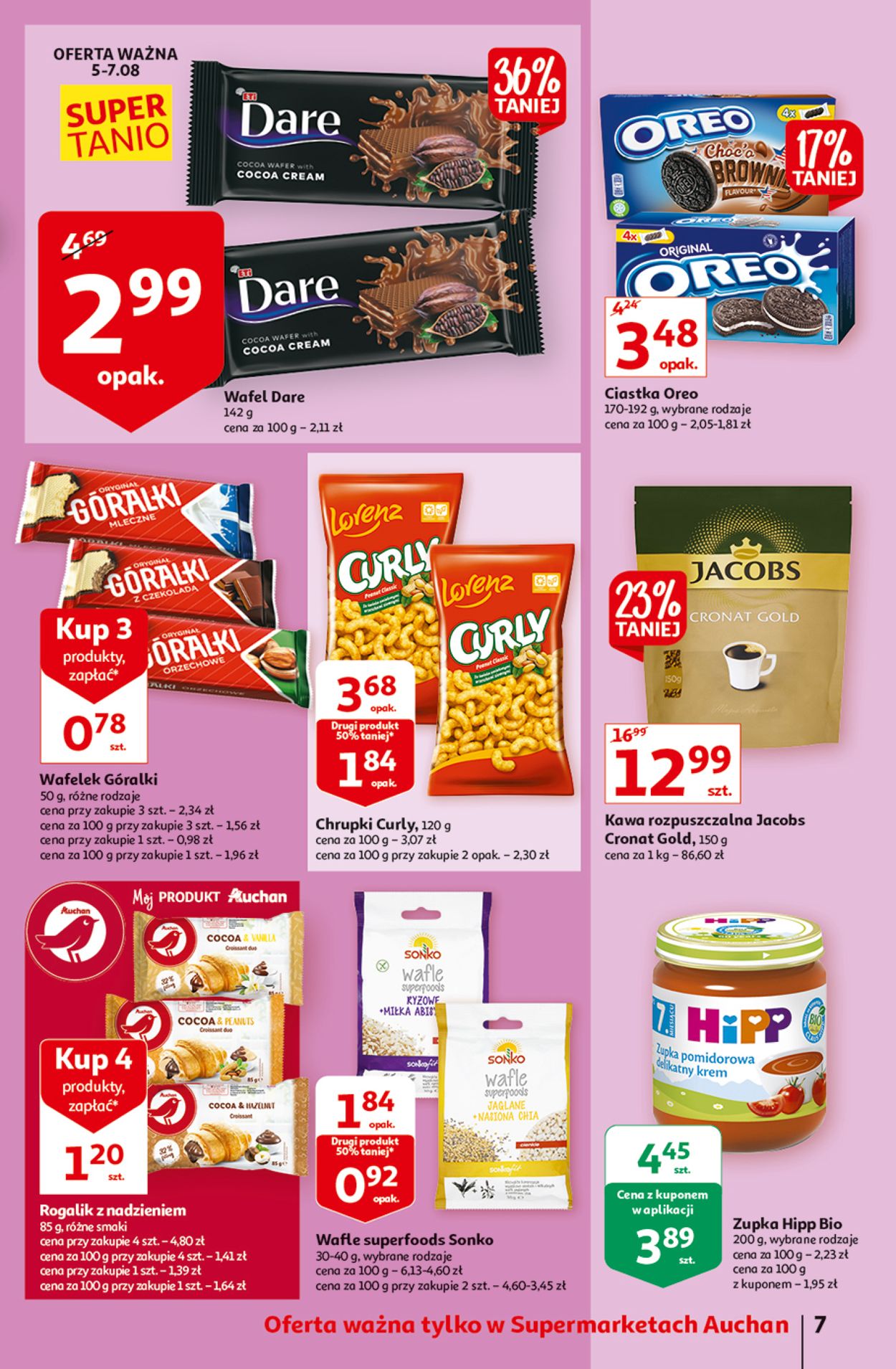 Gazetka promocyjna Auchan - 05.08-11.08.2021 (Strona 7)