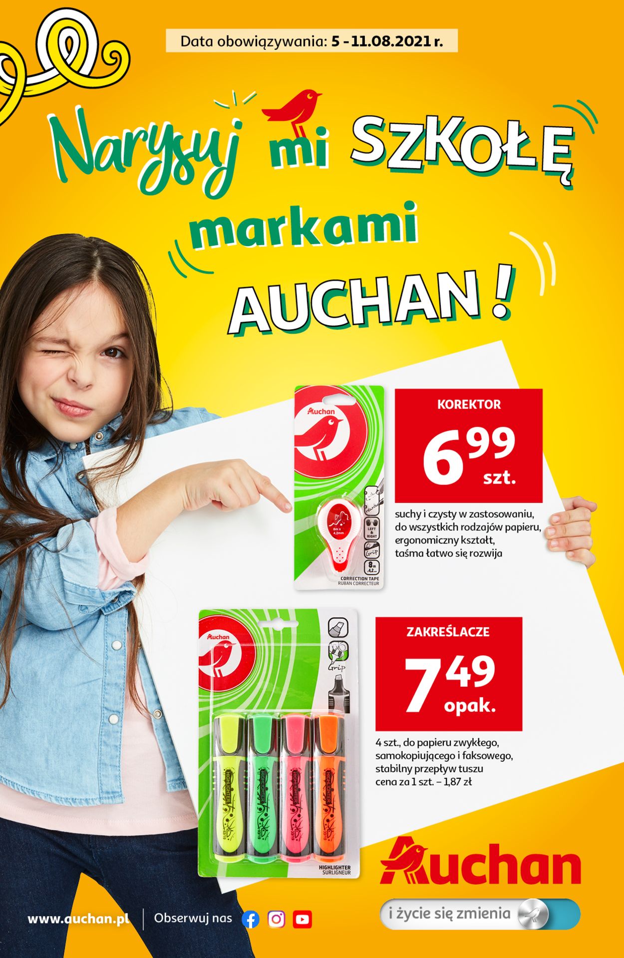 Gazetka promocyjna Auchan - 05.08-11.08.2021