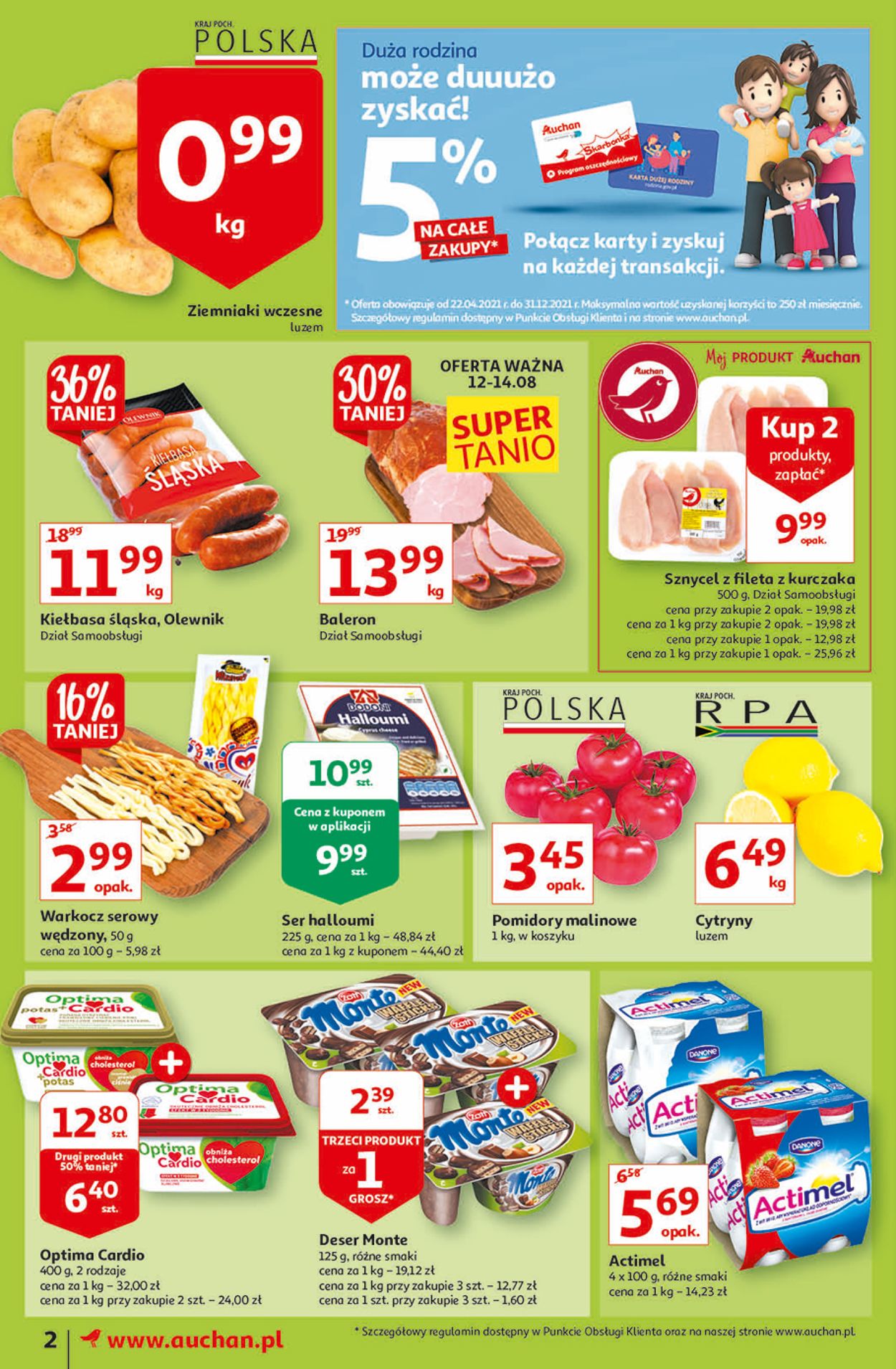 Gazetka promocyjna Auchan - 12.08-18.08.2021 (Strona 2)