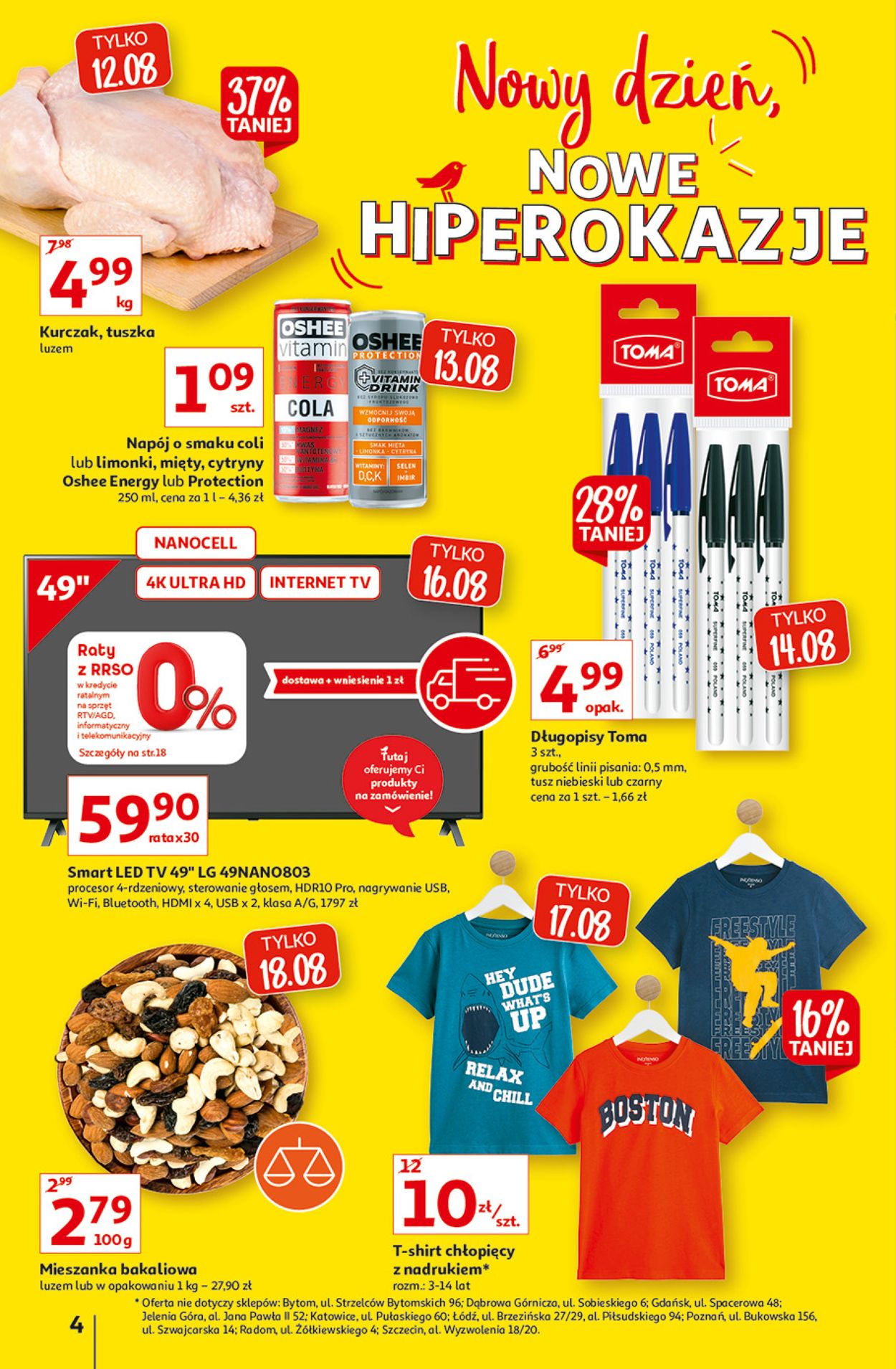 Gazetka promocyjna Auchan - 12.08-18.08.2021 (Strona 4)