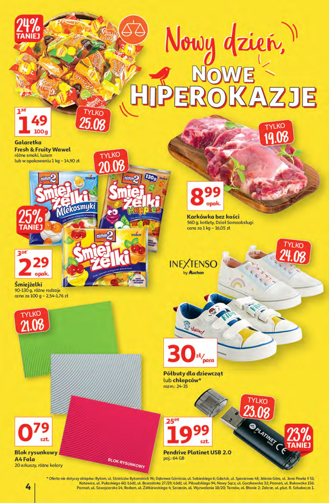 Gazetka promocyjna Auchan - 19.08-25.08.2021 (Strona 4)