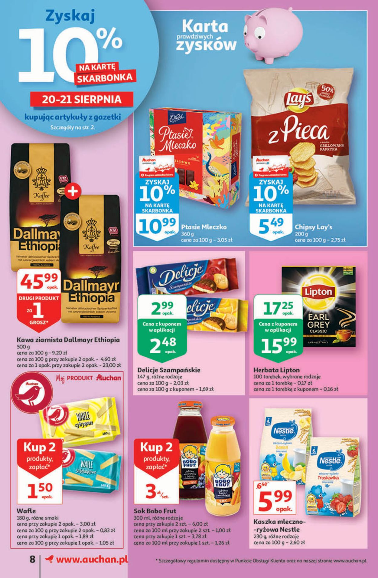 Gazetka promocyjna Auchan - 19.08-25.08.2021 (Strona 8)