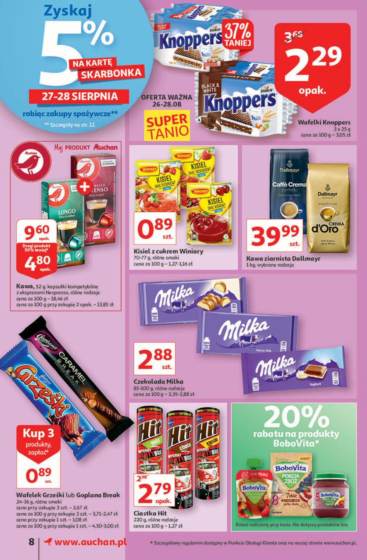 Gazetka promocyjna Auchan - 26.08-01.09.2021 (Strona 8)