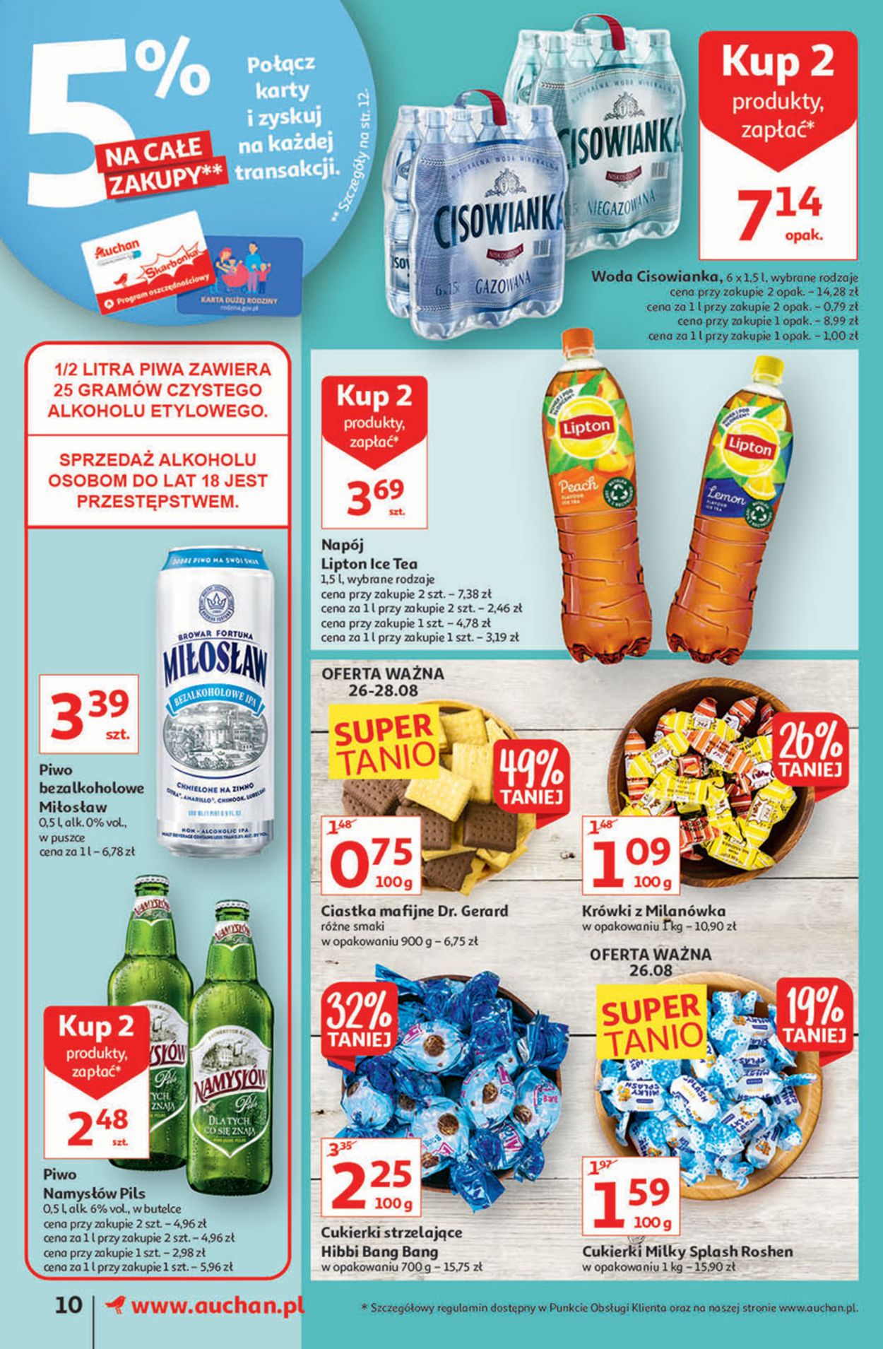 Gazetka promocyjna Auchan - 26.08-01.09.2021 (Strona 10)