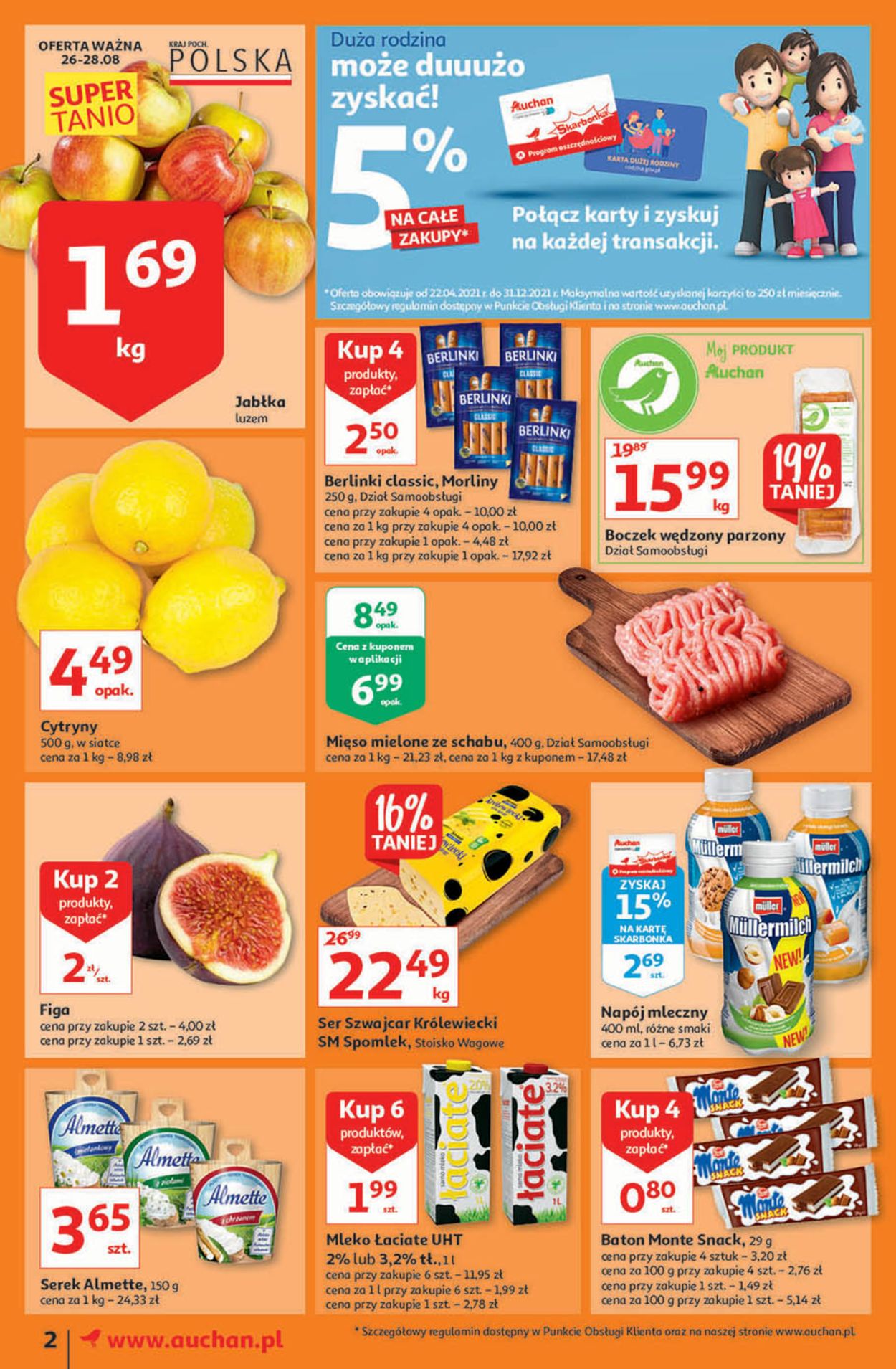 Gazetka promocyjna Auchan - 26.08-01.09.2021 (Strona 2)