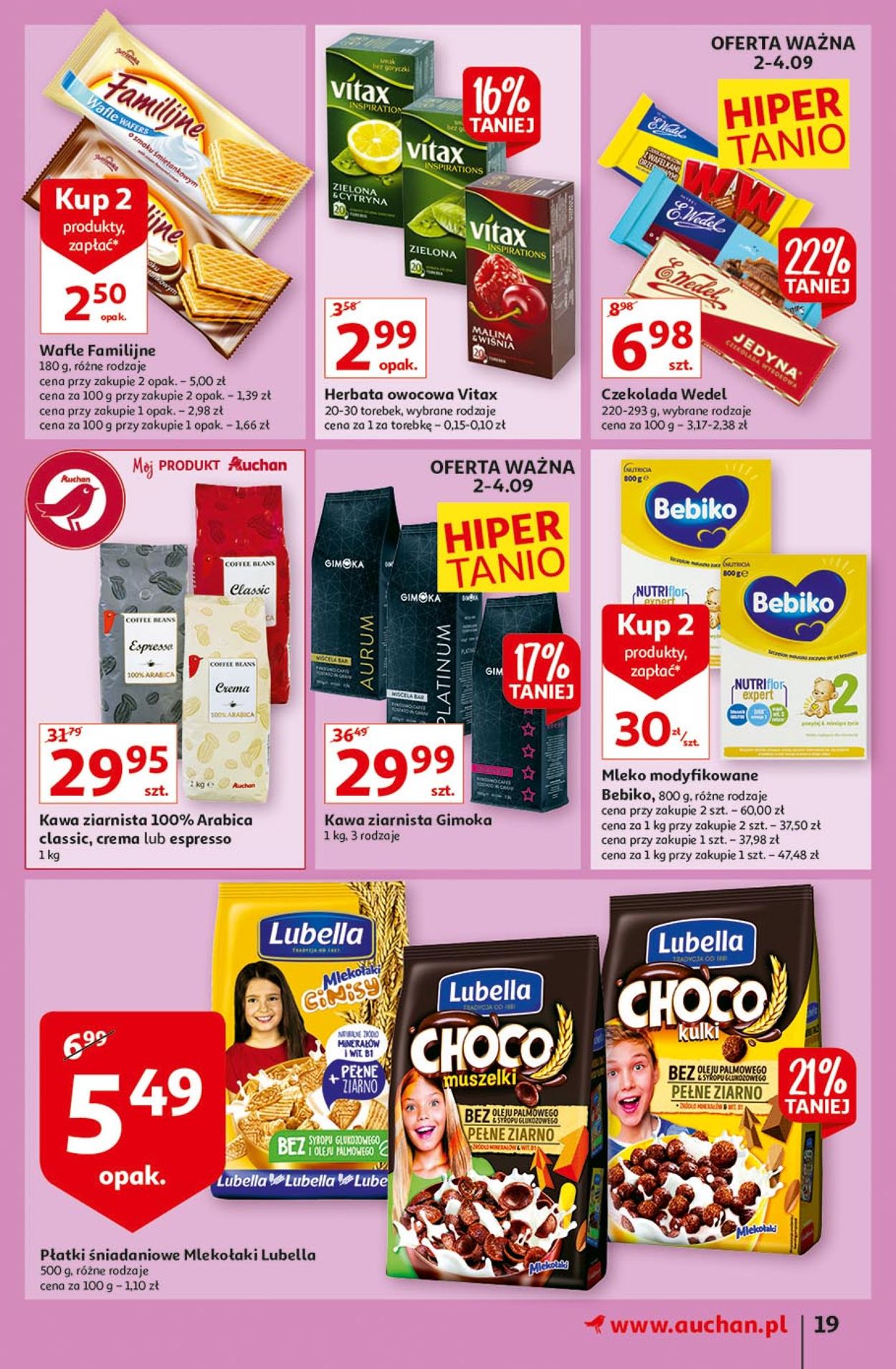 Gazetka promocyjna Auchan - 02.09-08.09.2021 (Strona 19)