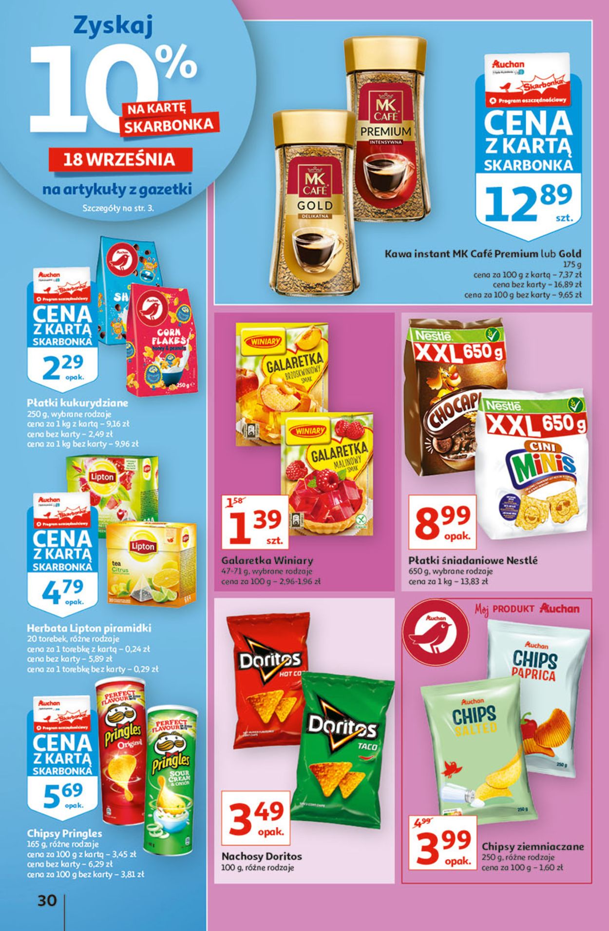 Gazetka promocyjna Auchan - 16.09-22.09.2021 (Strona 30)