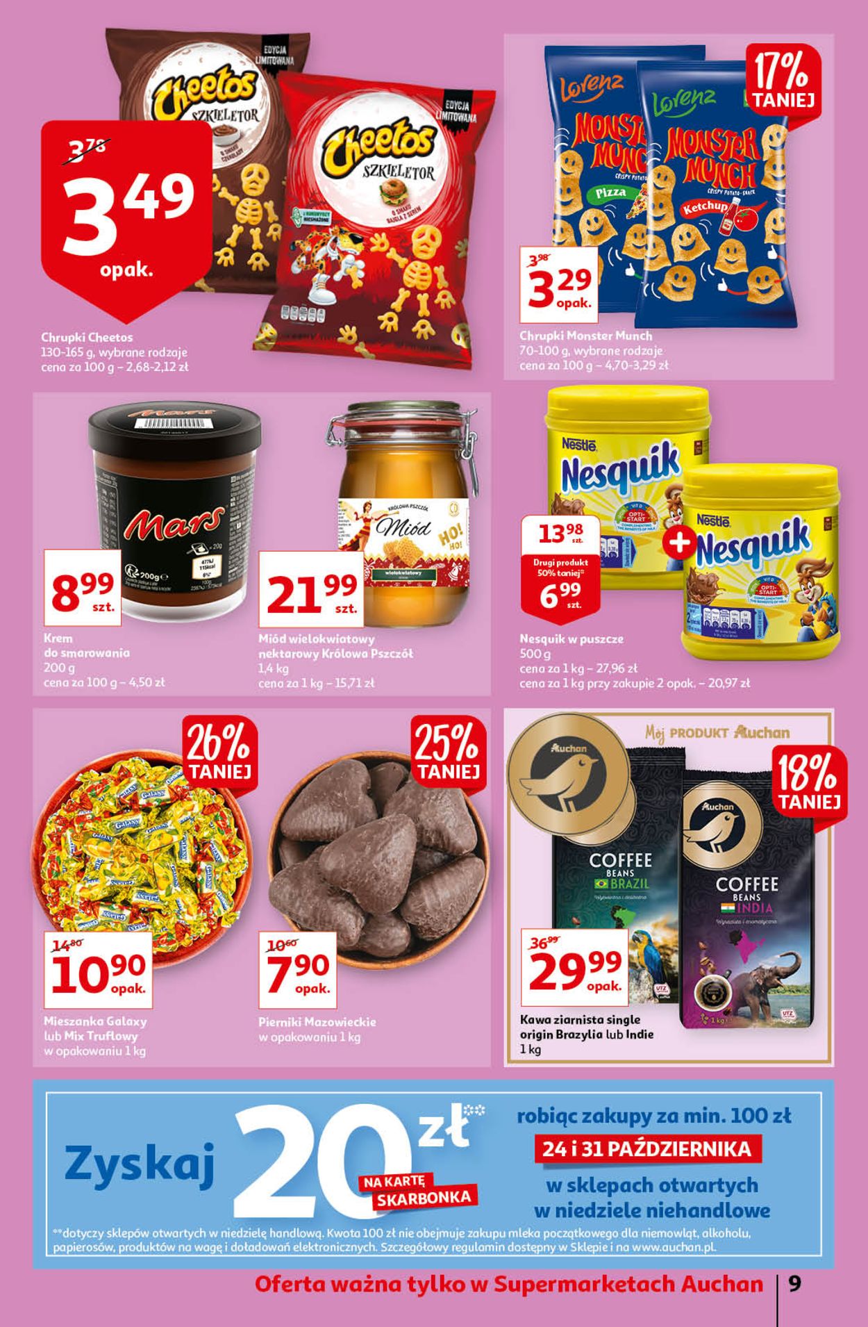 Gazetka promocyjna Auchan - 21.10-31.10.2021 (Strona 9)