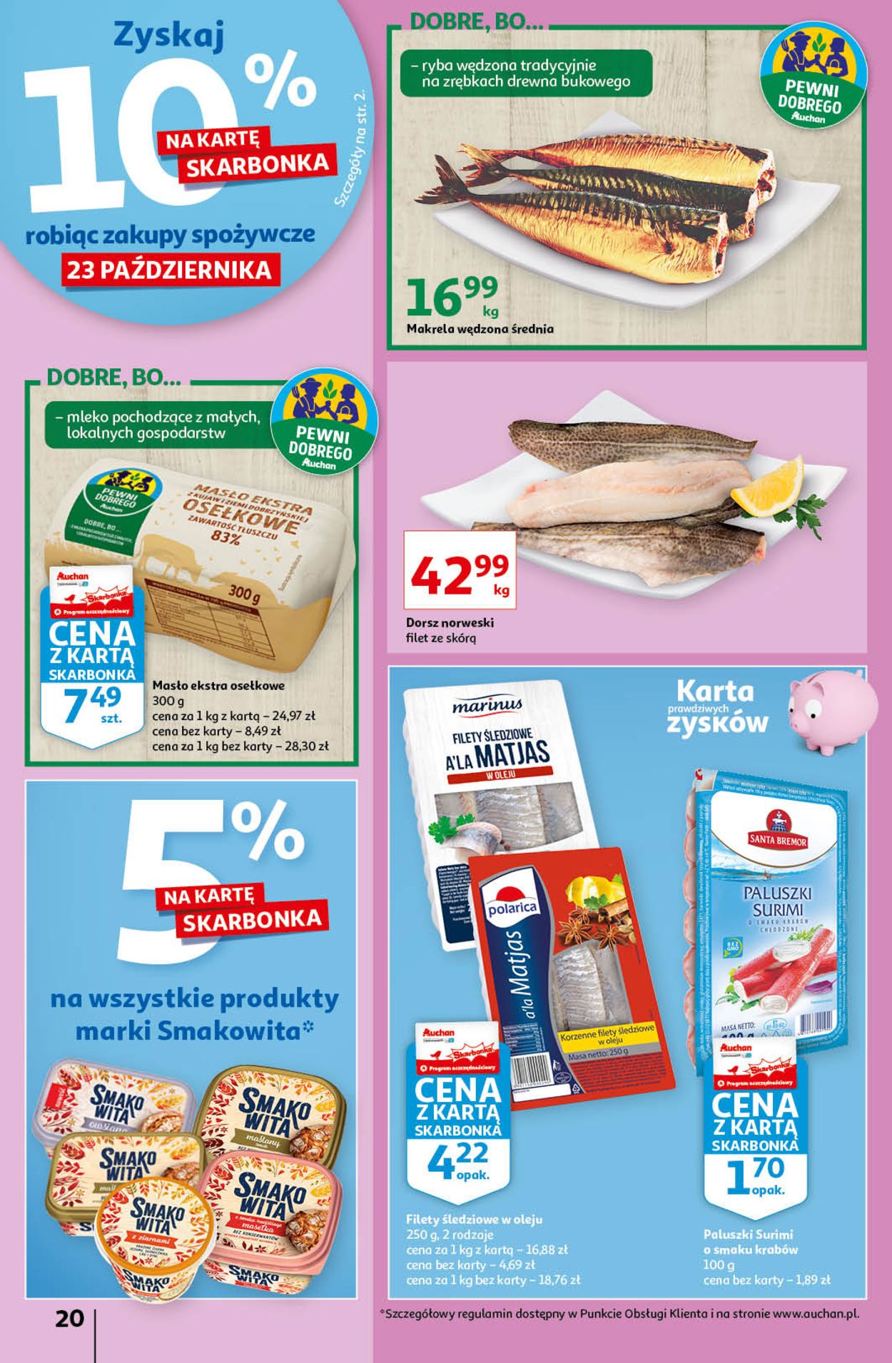 Gazetka promocyjna Auchan Wszystkich Świętych - 21.10-31.10.2021 (Strona 20)