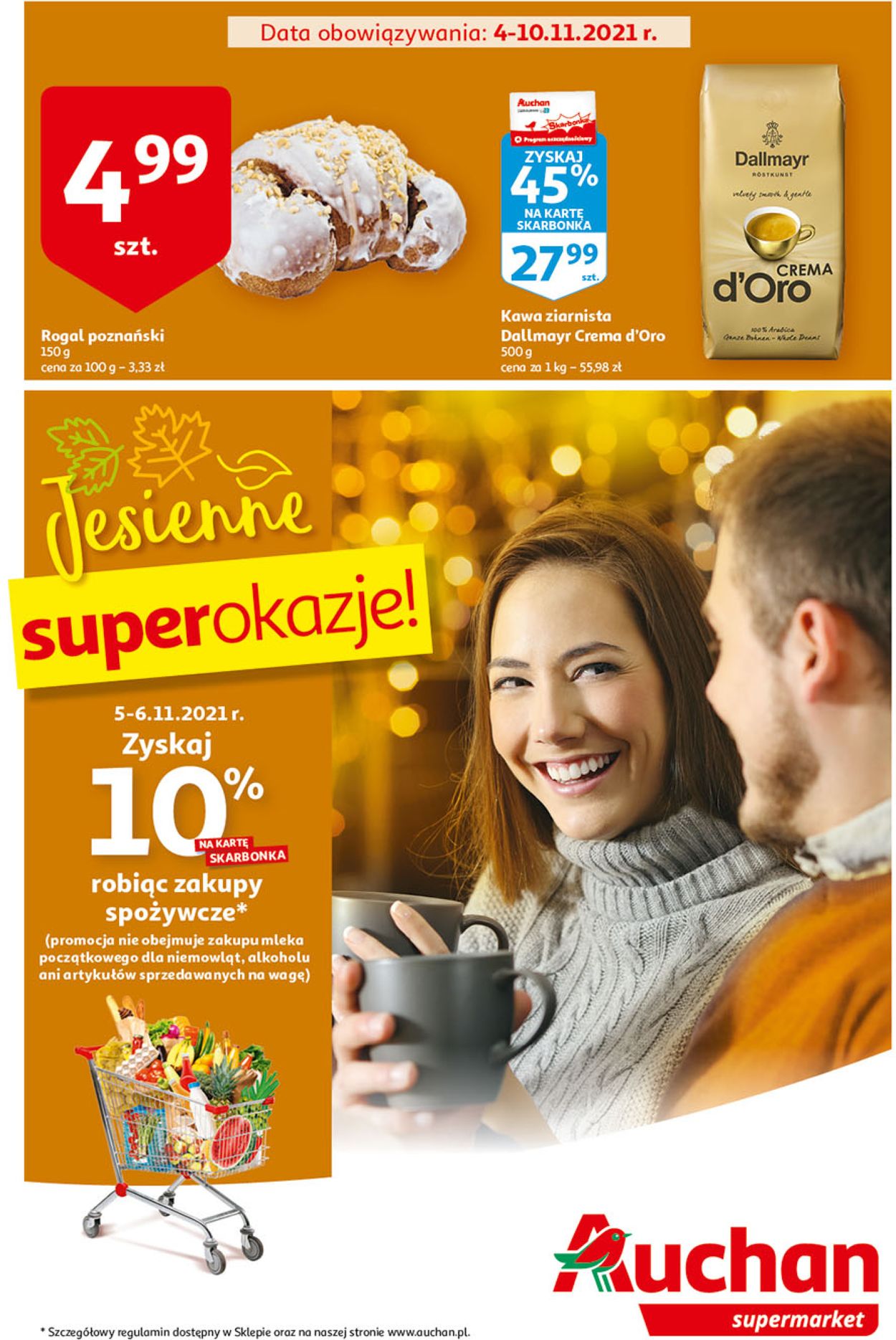 Gazetka promocyjna Auchan - 04.11-10.11.2021