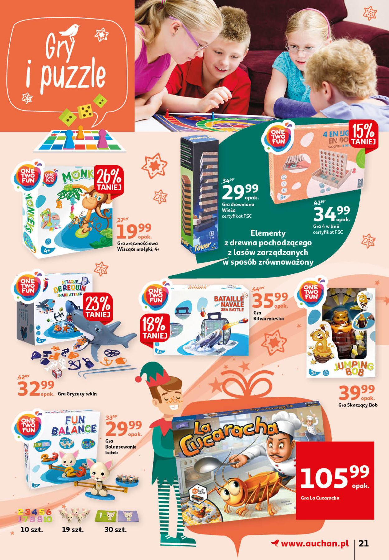 Gazetka promocyjna Auchan ŚWIĘTA 2021 - 12.11-24.11.2021 (Strona 21)