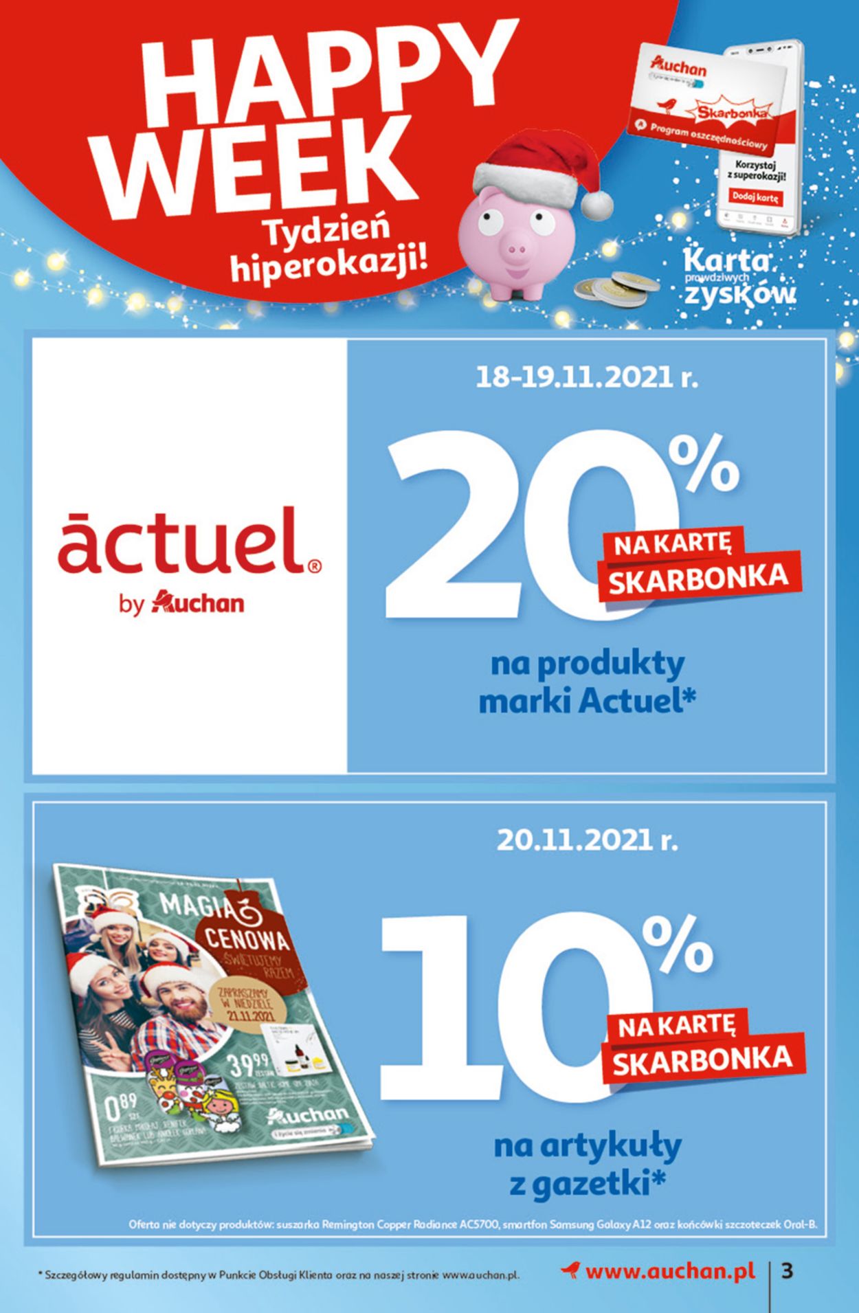 Gazetka promocyjna Auchan - 18.11-24.11.2021 (Strona 3)
