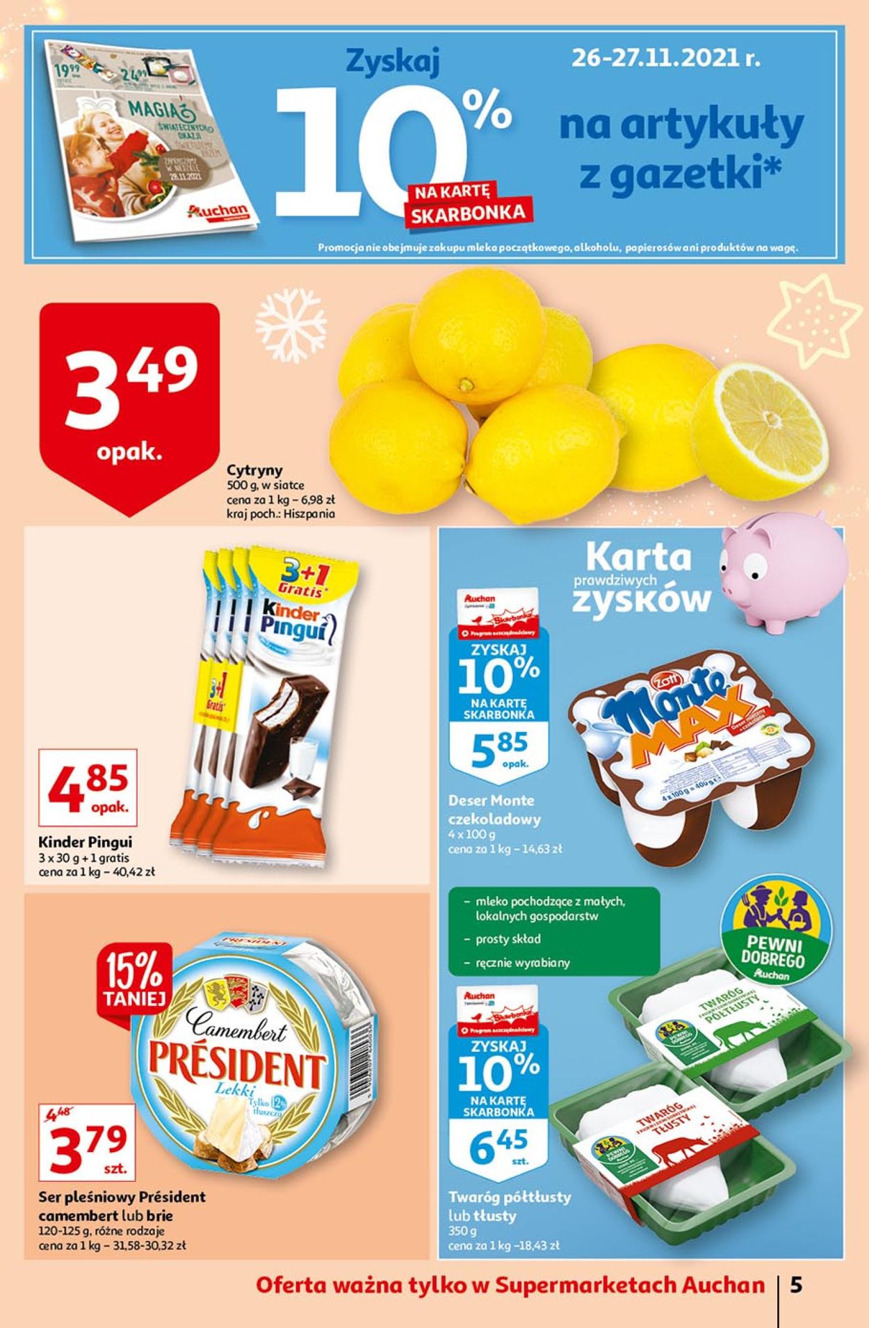 Gazetka promocyjna Auchan - 25.11-01.12.2021 (Strona 5)