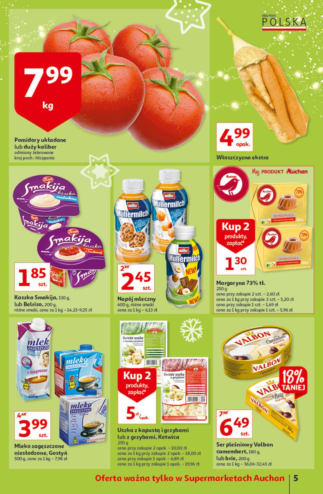 Gazetka promocyjna Auchan MIKOŁAJKI 2021 - 02.12-08.12.2021 (Strona 5)