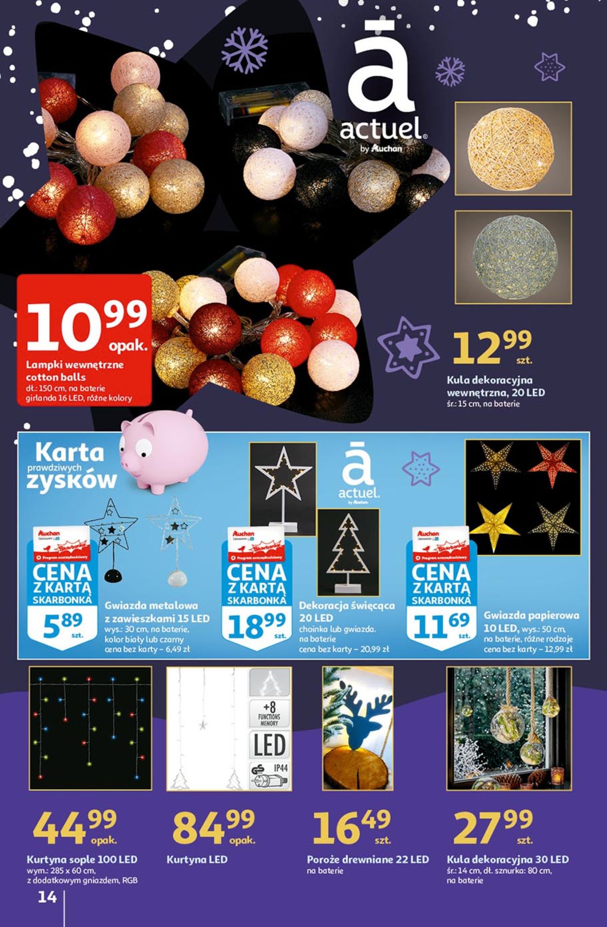 Gazetka promocyjna Auchan MIKOŁAJKI 2021 - 02.12-08.12.2021 (Strona 14)