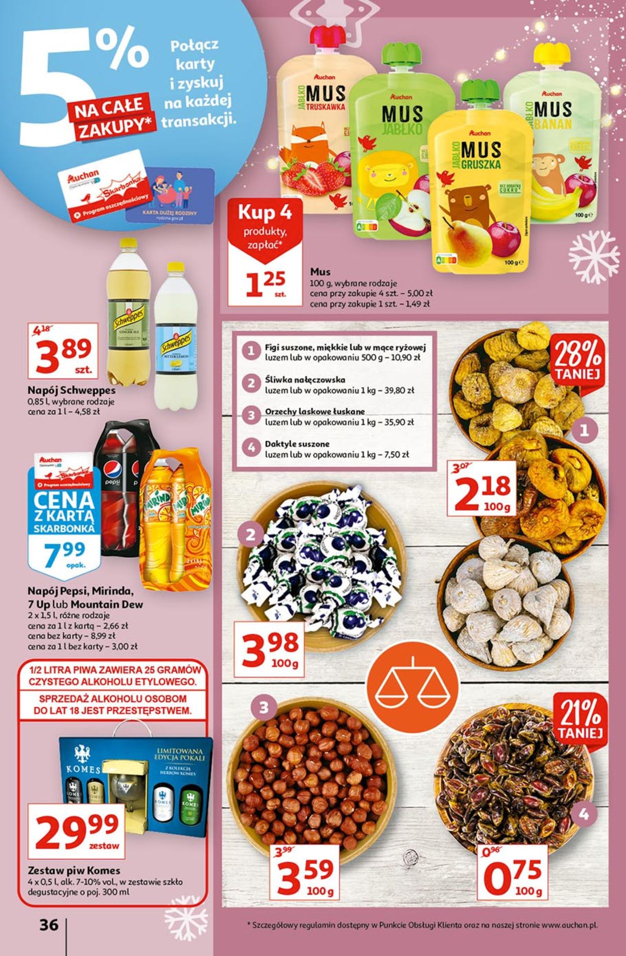 Gazetka promocyjna Auchan MIKOŁAJKI 2021 - 02.12-08.12.2021 (Strona 36)