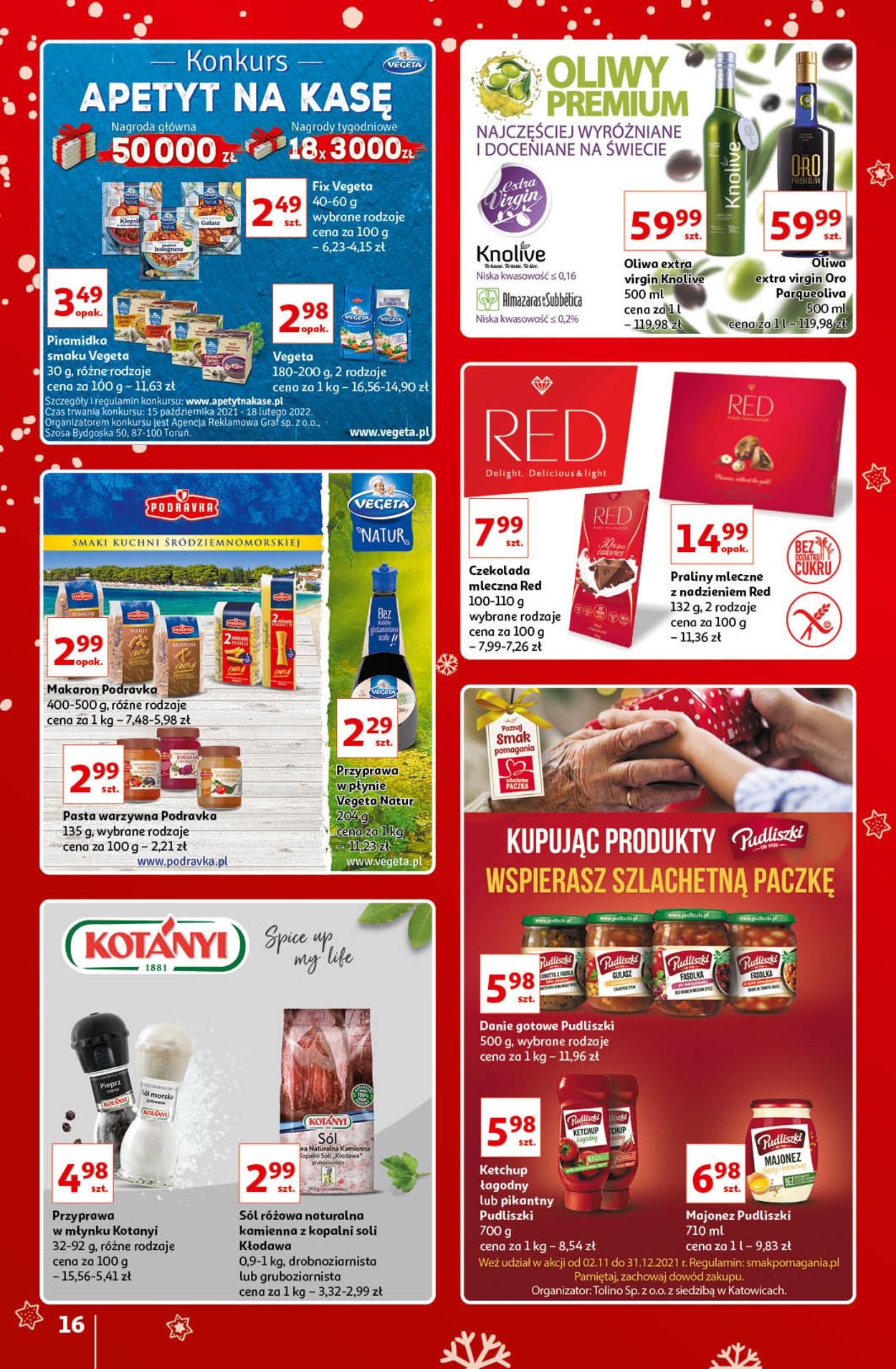 Gazetka promocyjna Auchan ŚWIĘTA 2021 - 02.12-12.12.2021 (Strona 16)