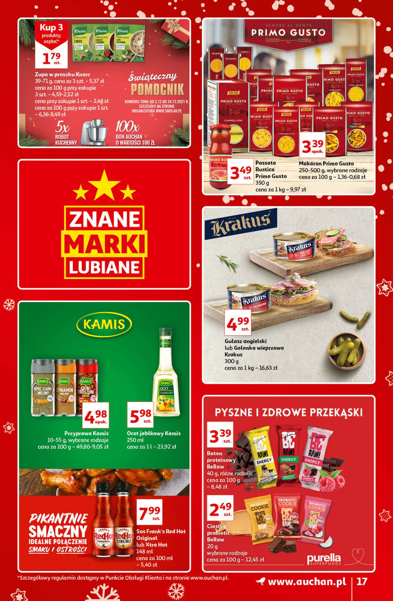 Gazetka promocyjna Auchan ŚWIĘTA 2021 - 02.12-12.12.2021 (Strona 17)
