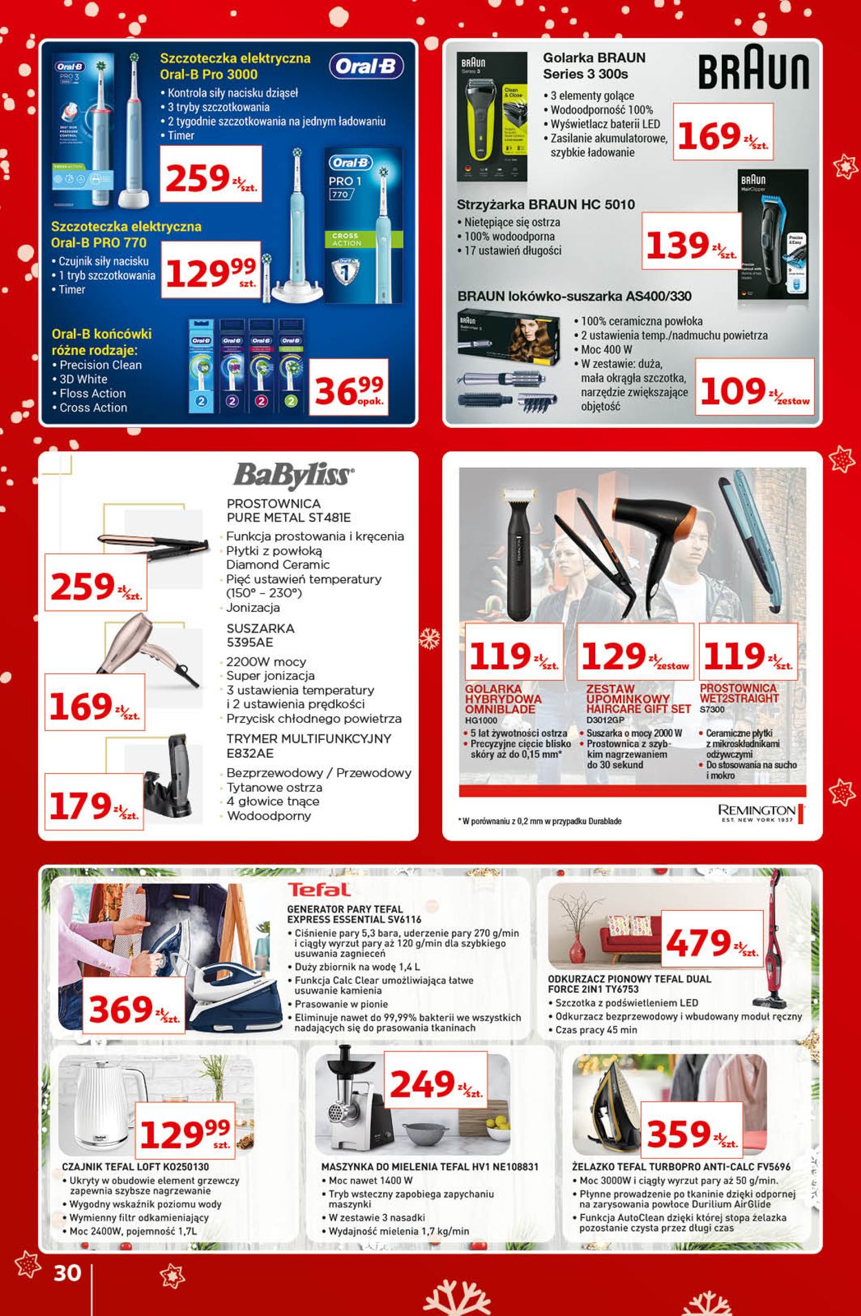 Gazetka promocyjna Auchan ŚWIĘTA 2021 - 02.12-12.12.2021 (Strona 30)