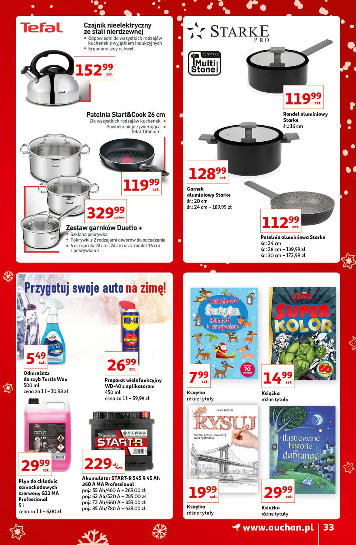 Gazetka promocyjna Auchan ŚWIĘTA 2021 - 02.12-12.12.2021 (Strona 33)