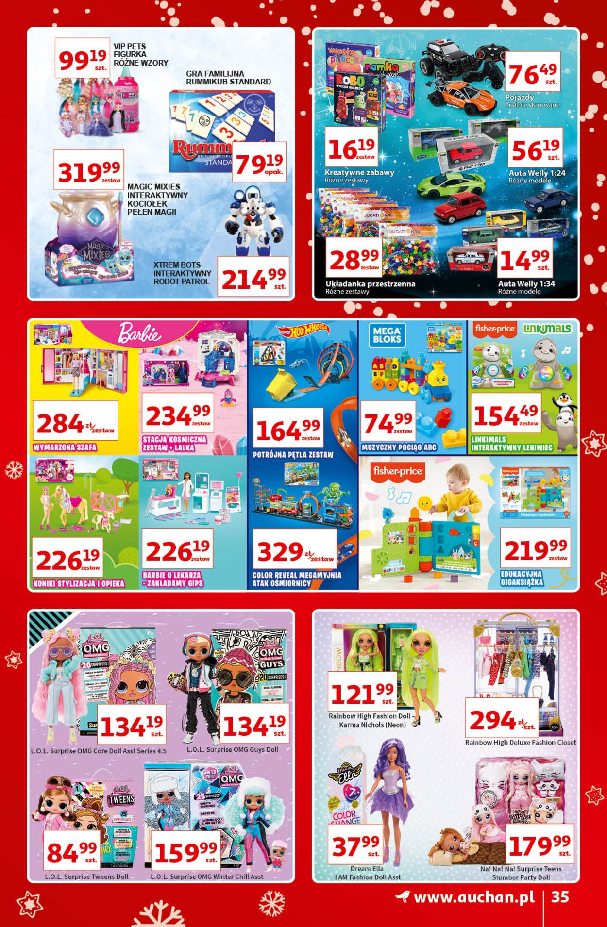 Gazetka promocyjna Auchan ŚWIĘTA 2021 - 02.12-12.12.2021 (Strona 35)