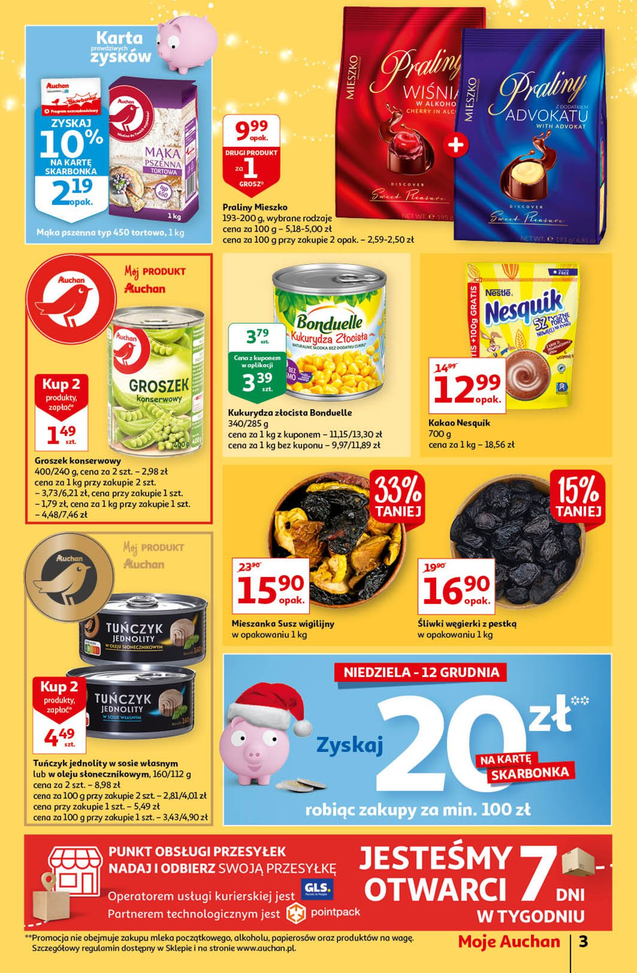 Gazetka promocyjna Auchan ŚWIĘTA 2021 - 09.12-15.12.2021 (Strona 3)