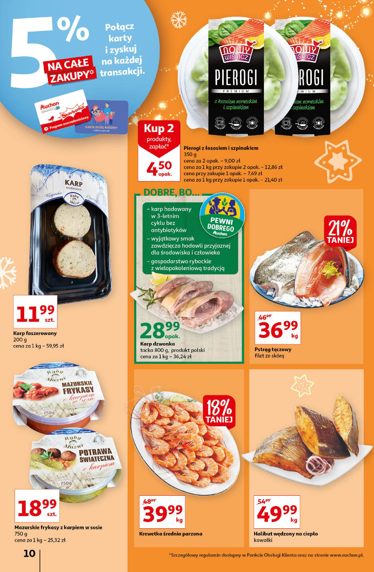 Gazetka promocyjna Auchan ŚWIĘTA 2021 - 09.12-15.12.2021 (Strona 10)