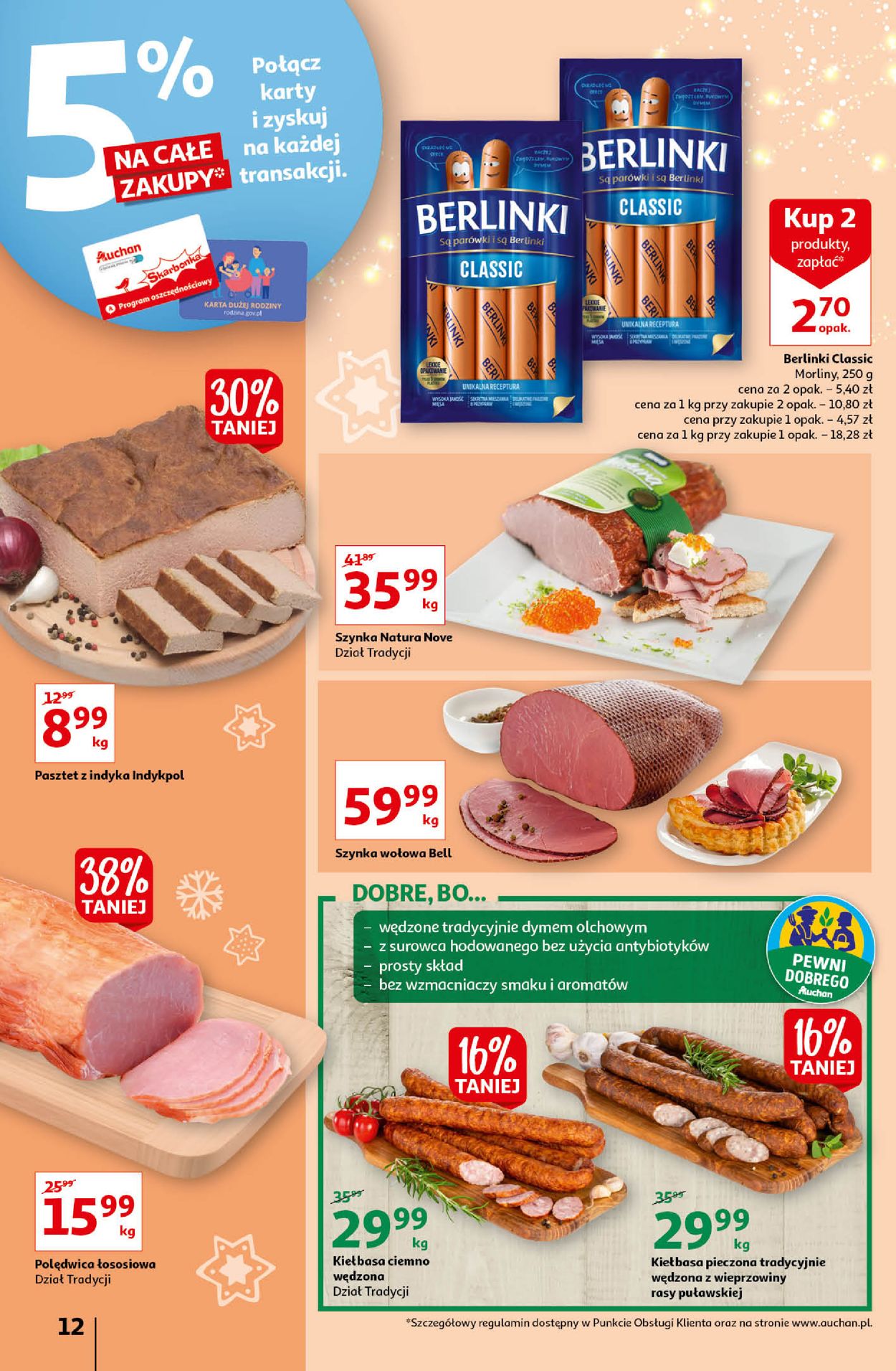 Gazetka promocyjna Auchan ŚWIĘTA 2021 - 09.12-15.12.2021 (Strona 12)